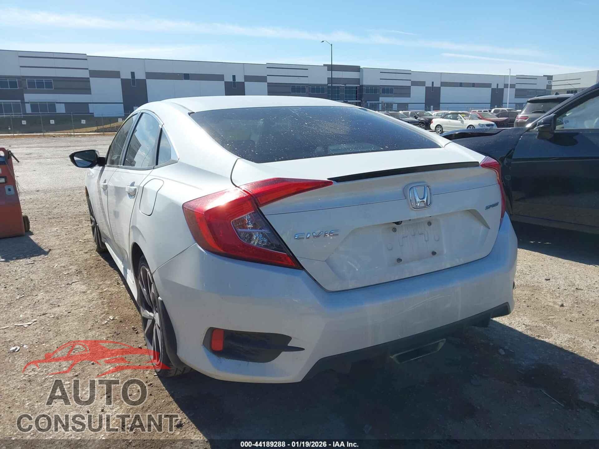 HONDA CIVIC 2019 - 2HGFC2F86KH576170