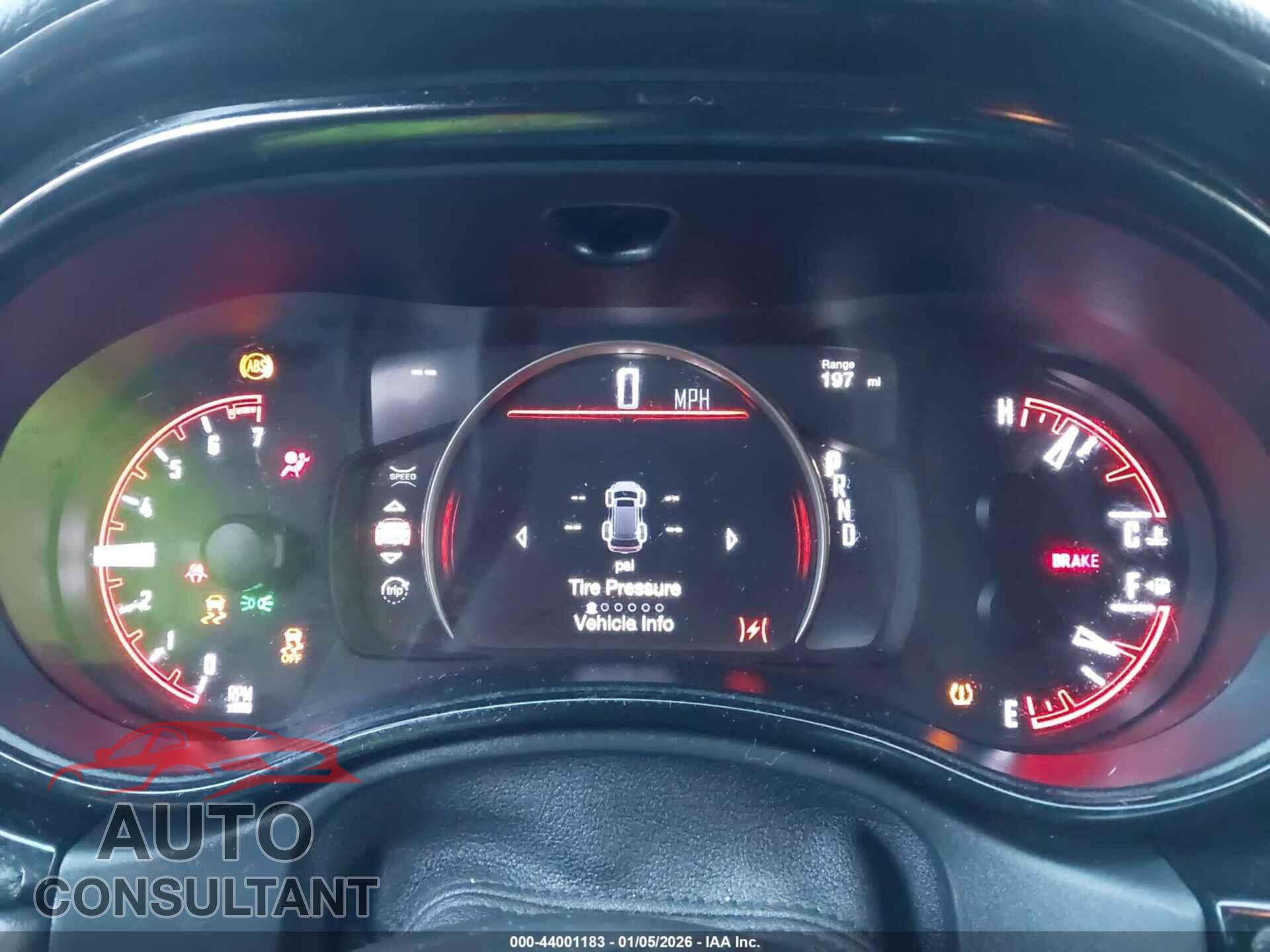 DODGE DURANGO 2021 - 1C4RDJDGXMC634140