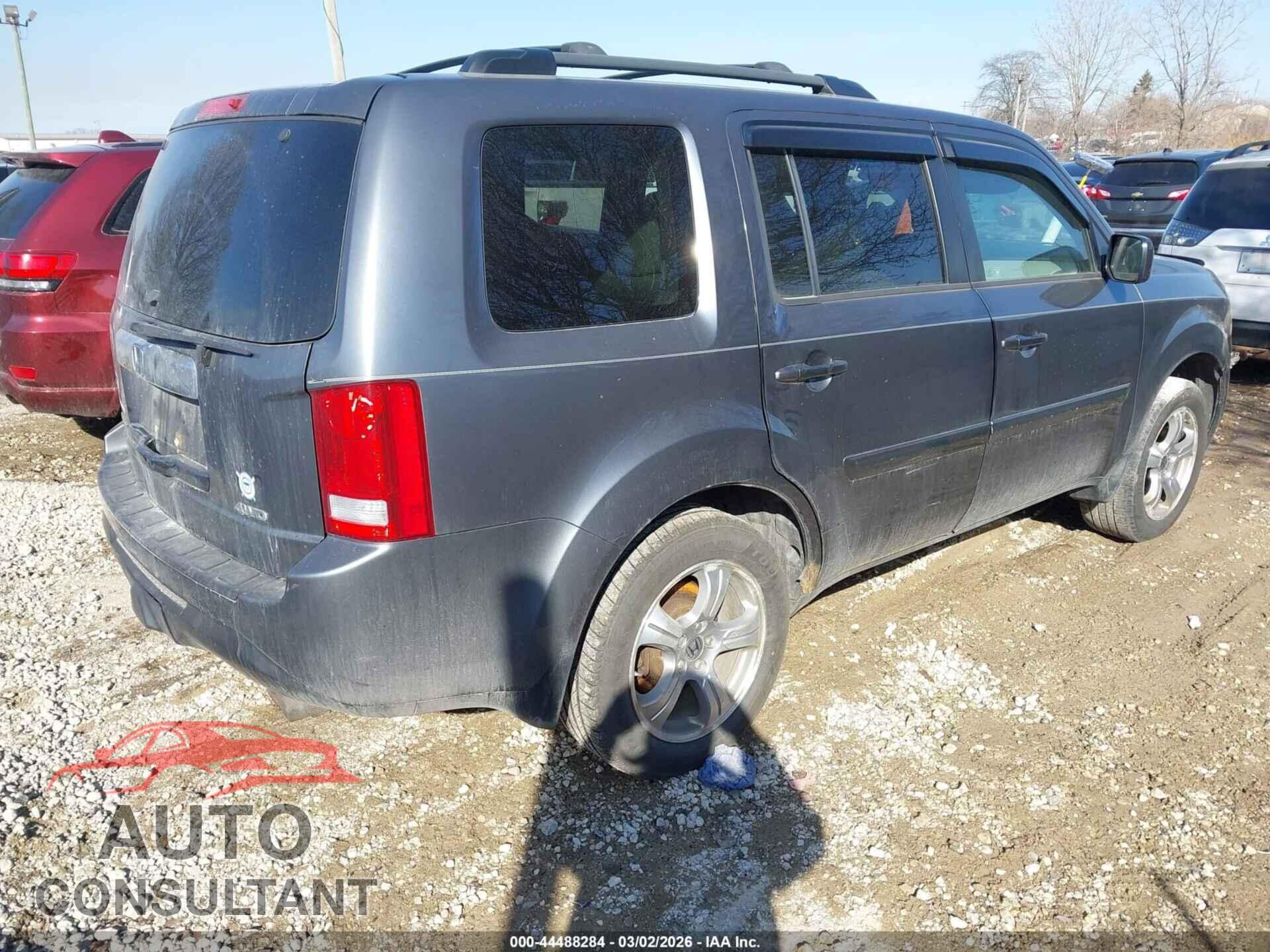 HONDA PILOT 2012 - 5FNYF4H45CB012697