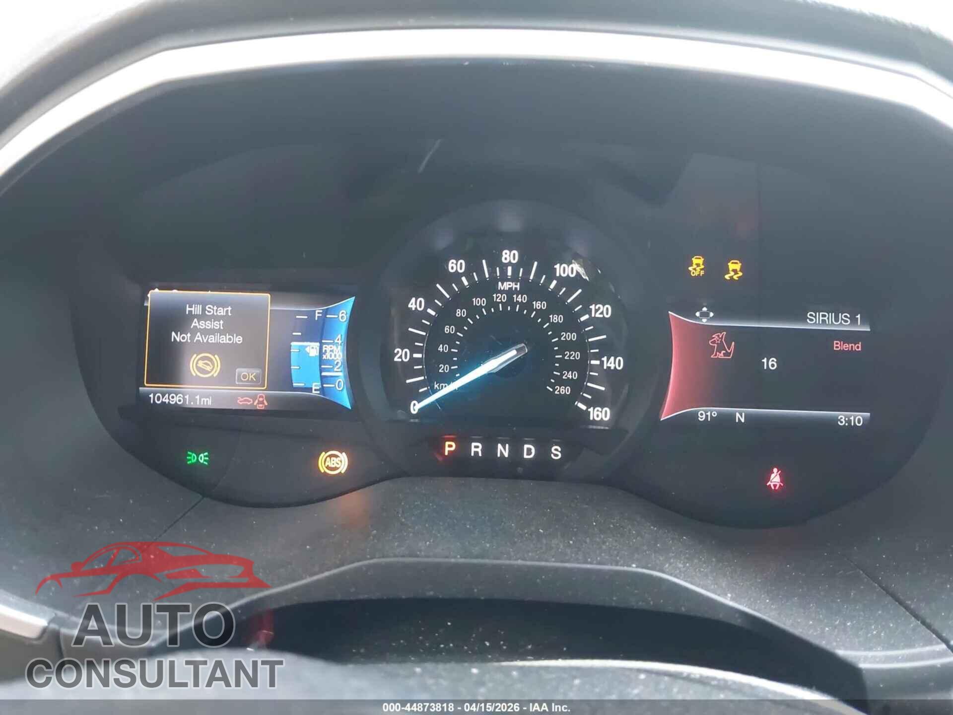 FORD EDGE 2017 - 2FMPK4K99HBB66471