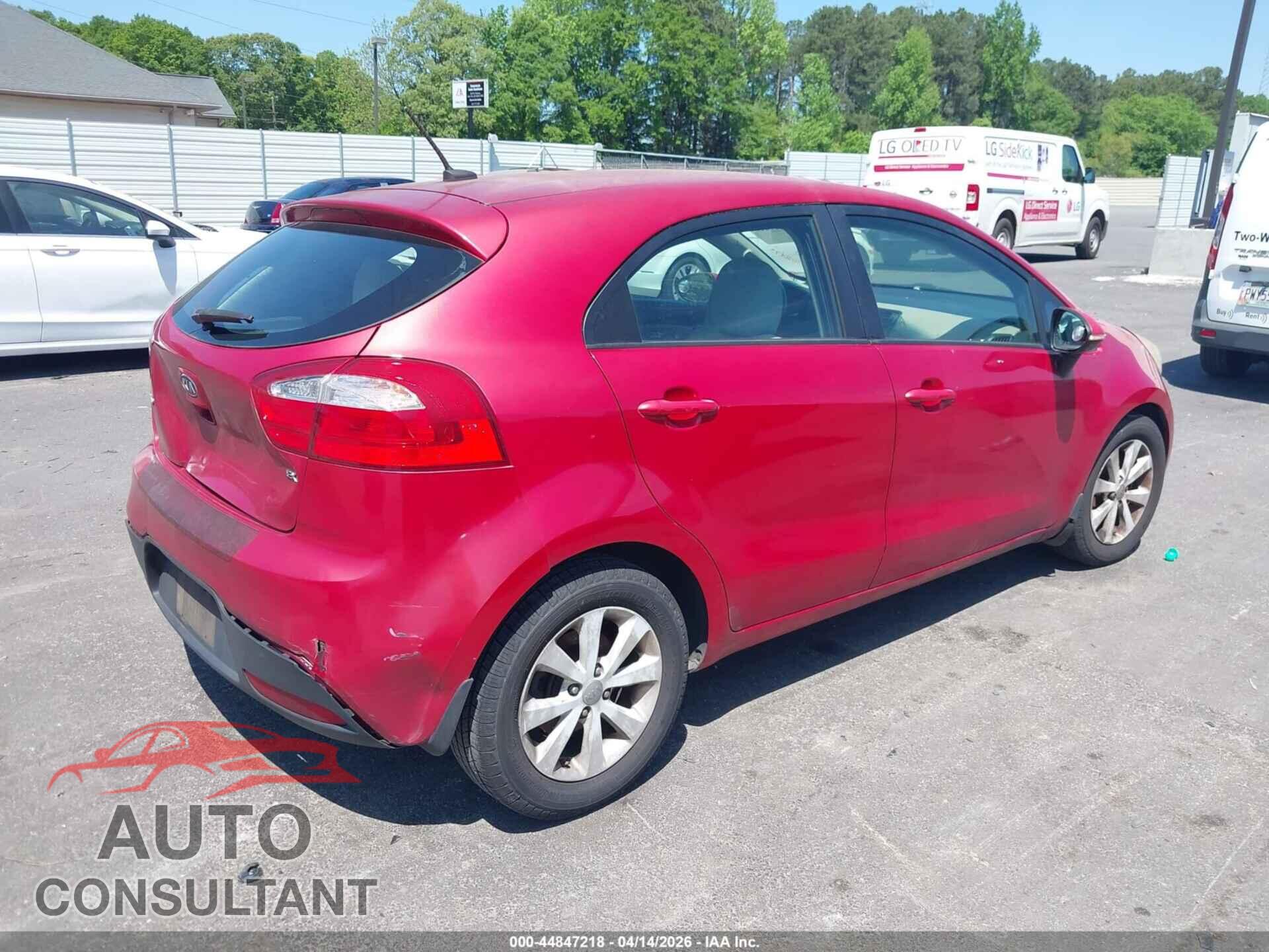 KIA RIO 2013 - KNADN5A32D6102473