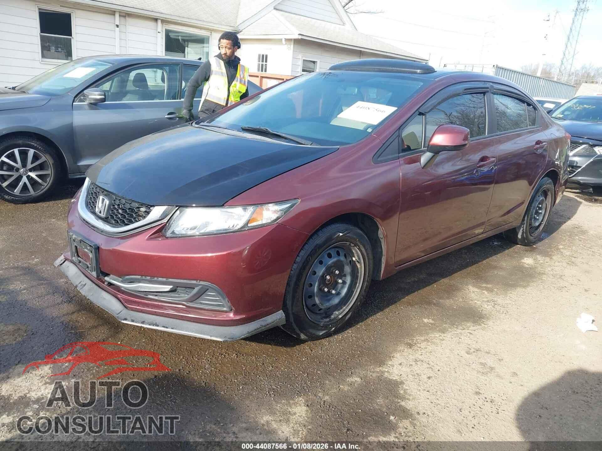 HONDA CIVIC 2013 - 19XFB2F53DE232785