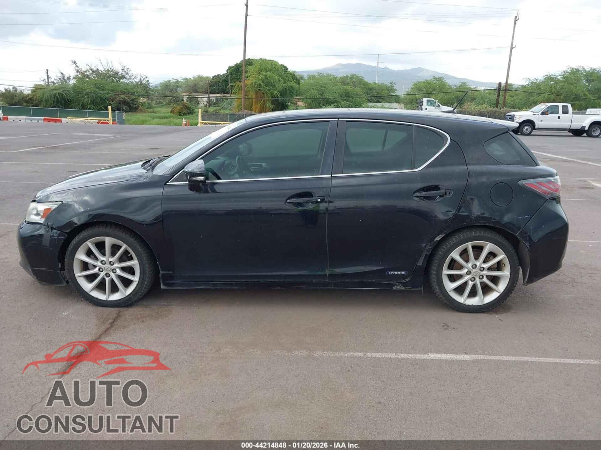 LEXUS CT 200H 2012 - JTHKD5BH2C2070975