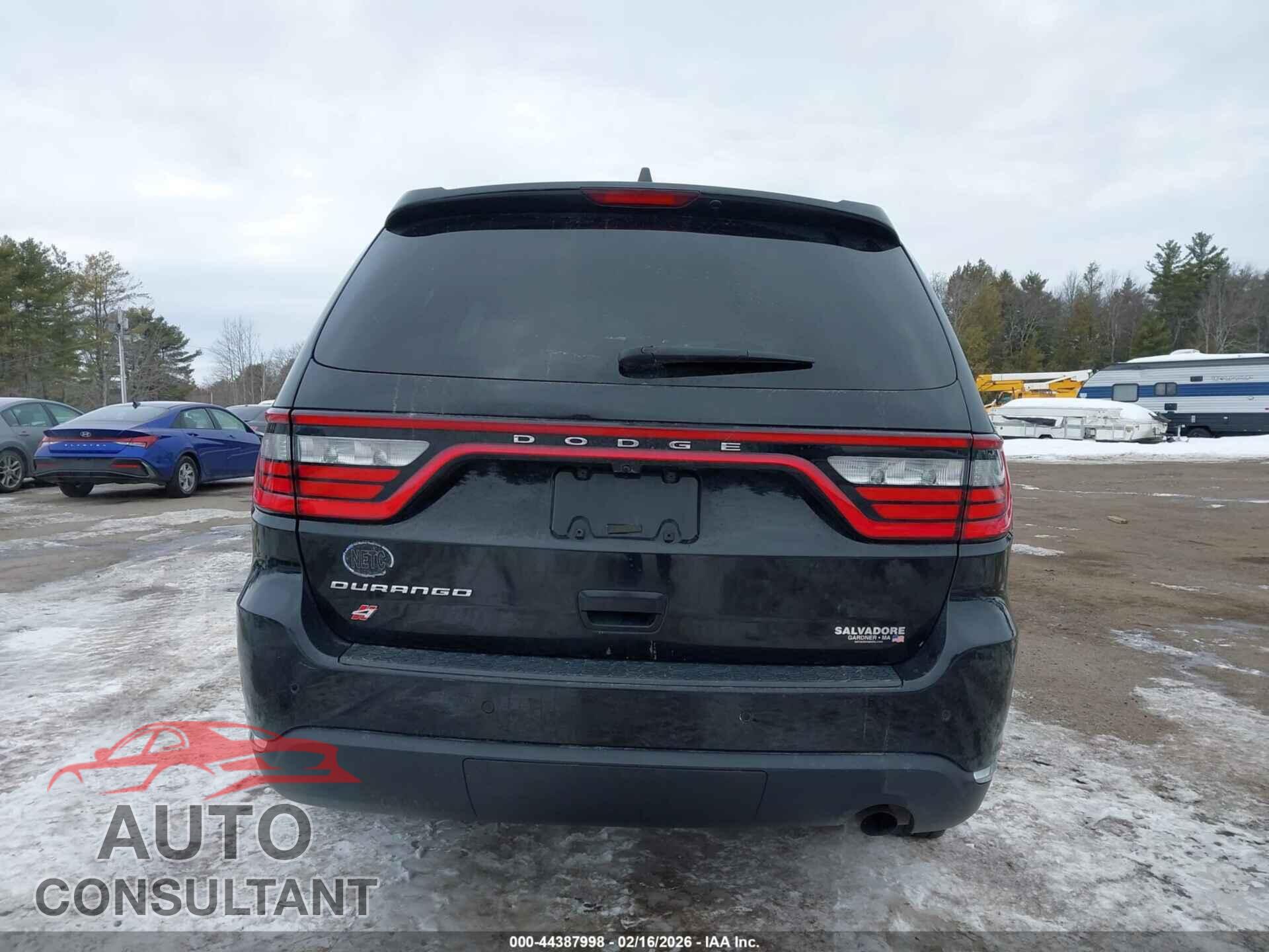 DODGE DURANGO 2019 - 1C4RDJAG2KC848573