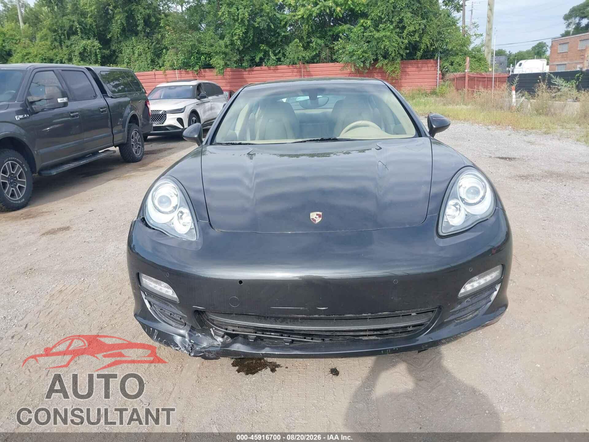 PORSCHE PANAMERA 2011 - WP0AA2A72BL013357
