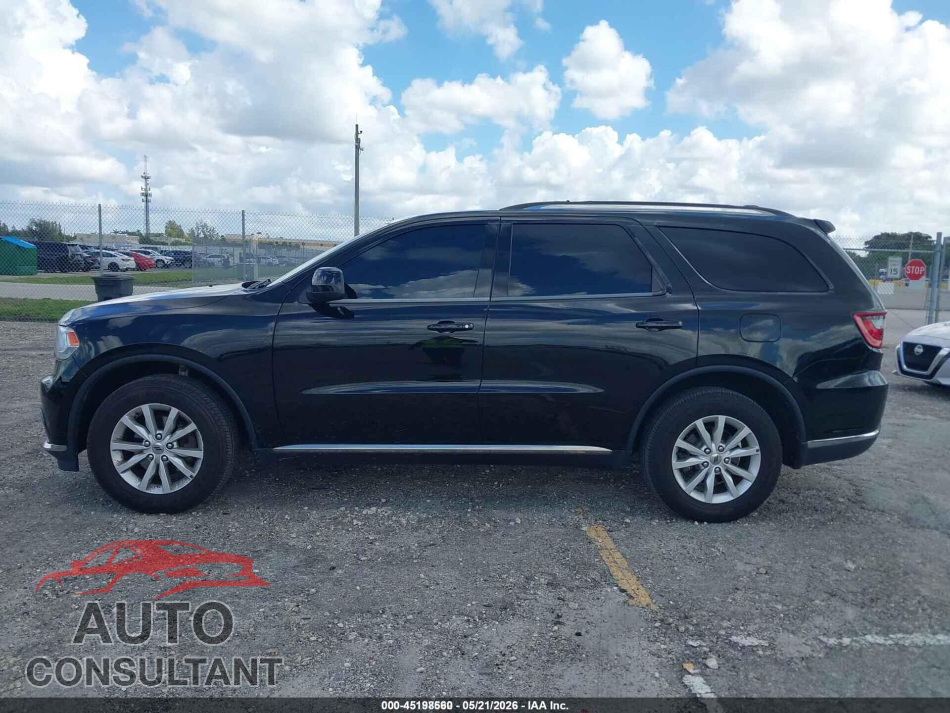 DODGE DURANGO 2019 - 1C4RDJAG9KC839806