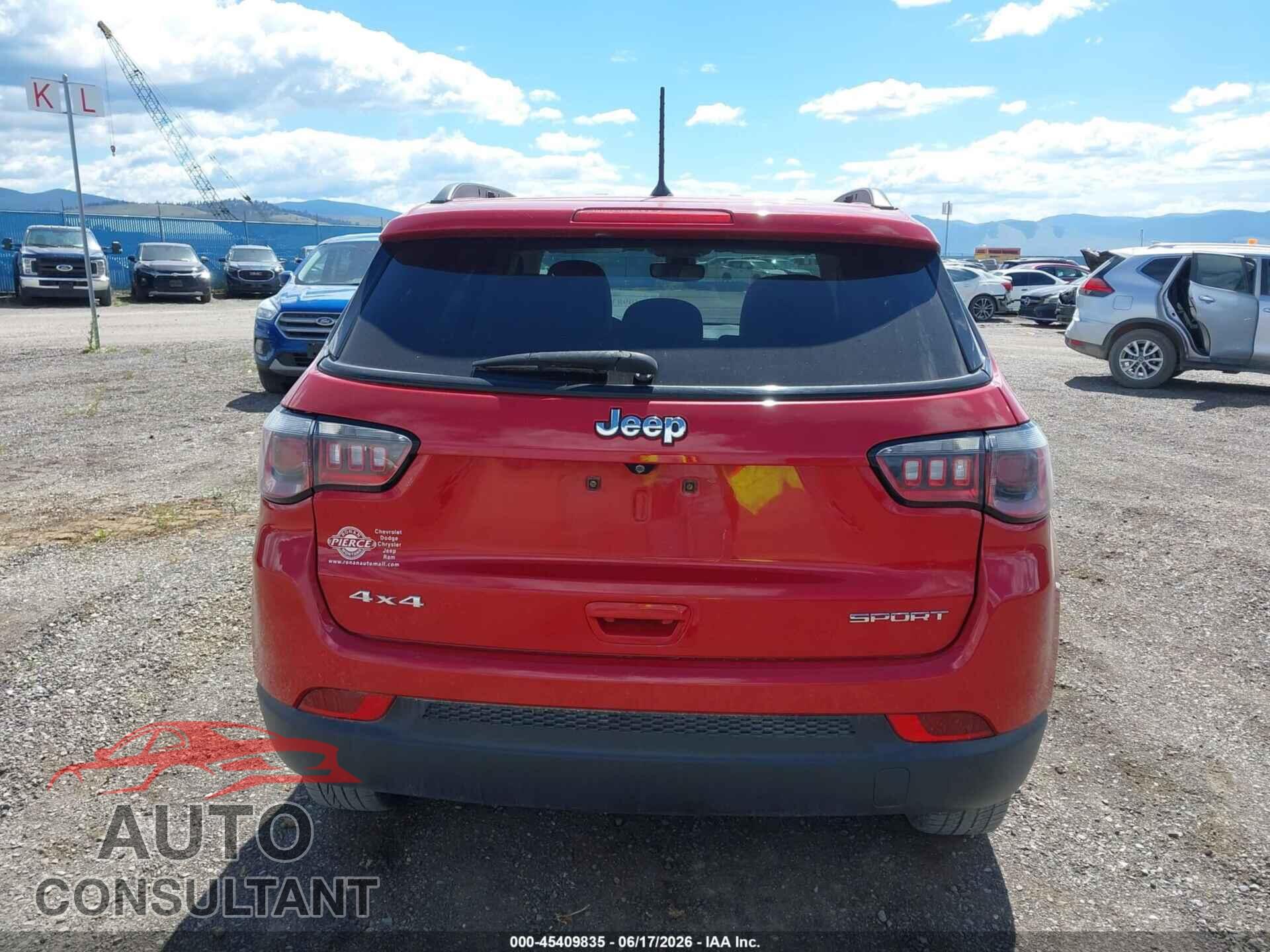 JEEP COMPASS 2018 - 3C4NJDAB2JT330835