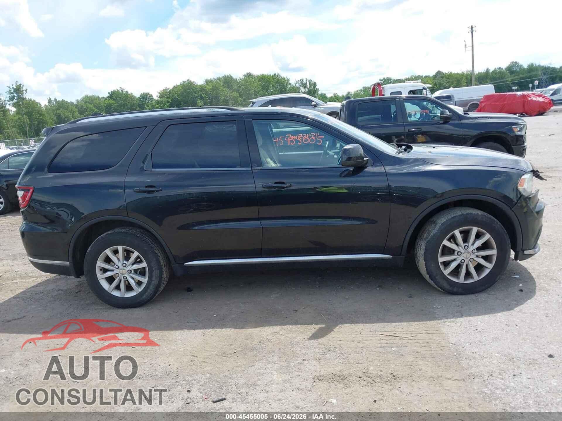 DODGE DURANGO 2015 - 1C4RDJAG3FC169675