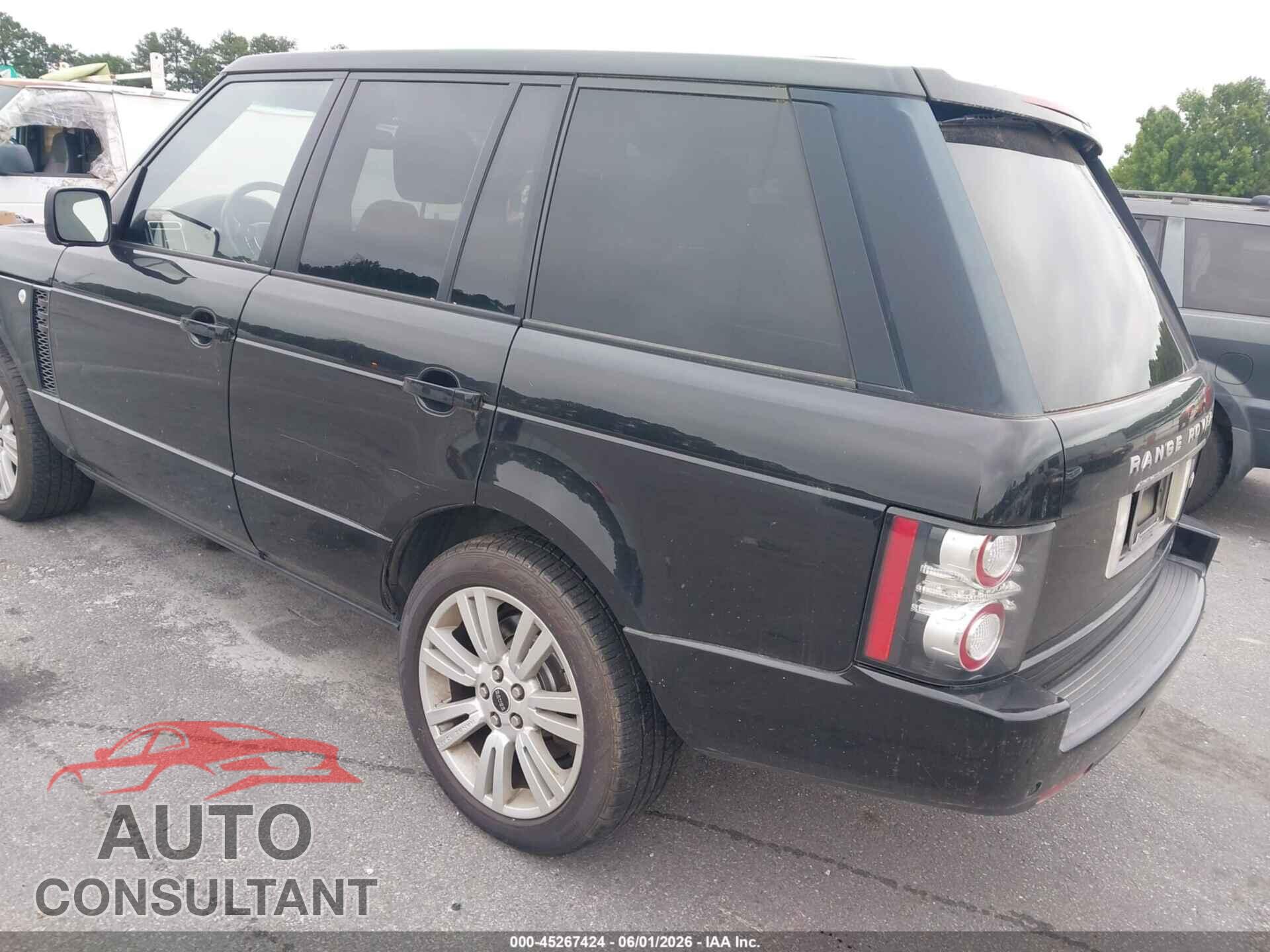 LAND ROVER RANGE ROVER 2012 - SALMF1D49CA390199