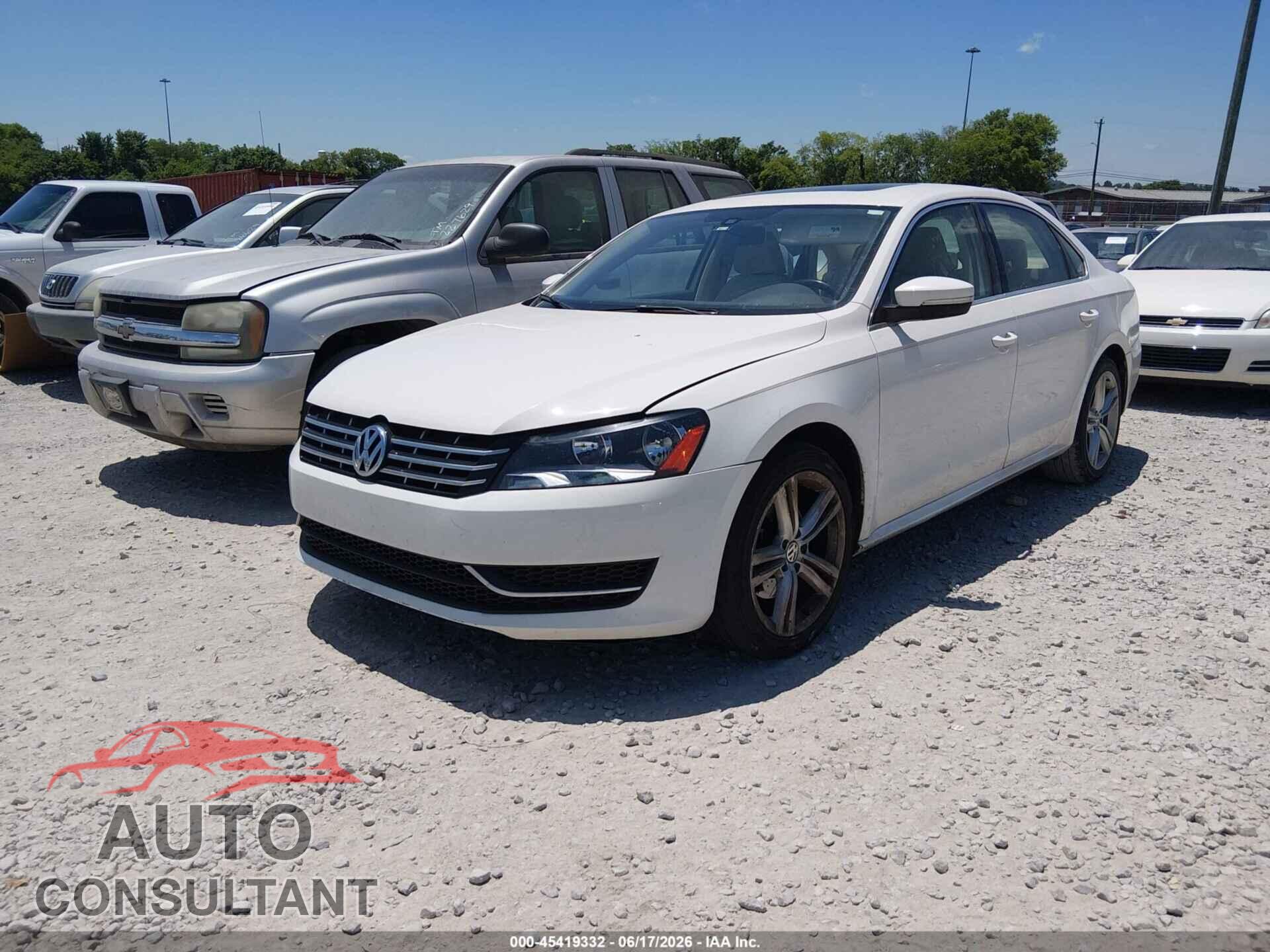 VOLKSWAGEN PASSAT 2015 - 1VWBV7A36FC020057
