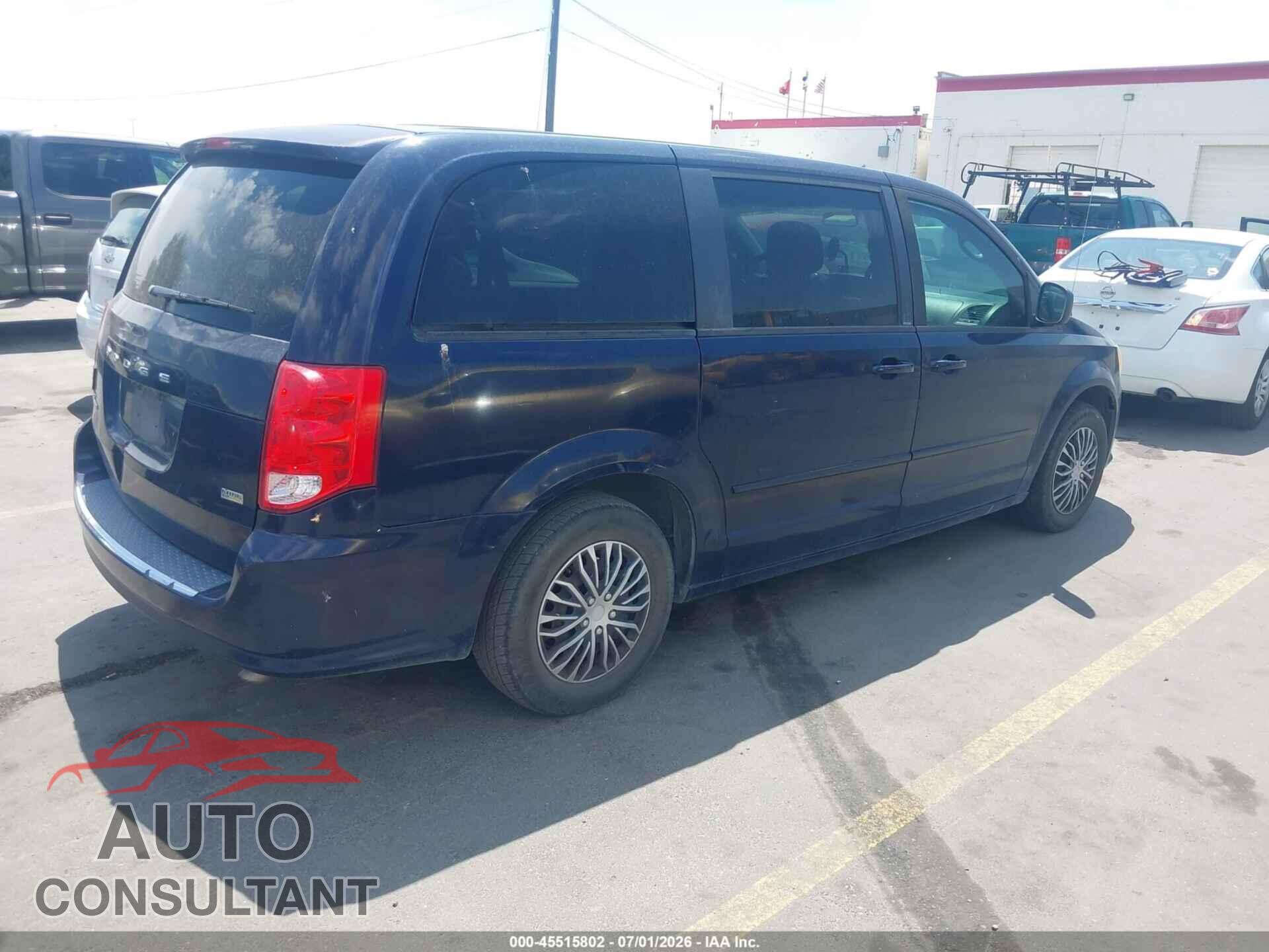 DODGE GRAND CARAVAN 2012 - 2C4RDGBG0CR372995
