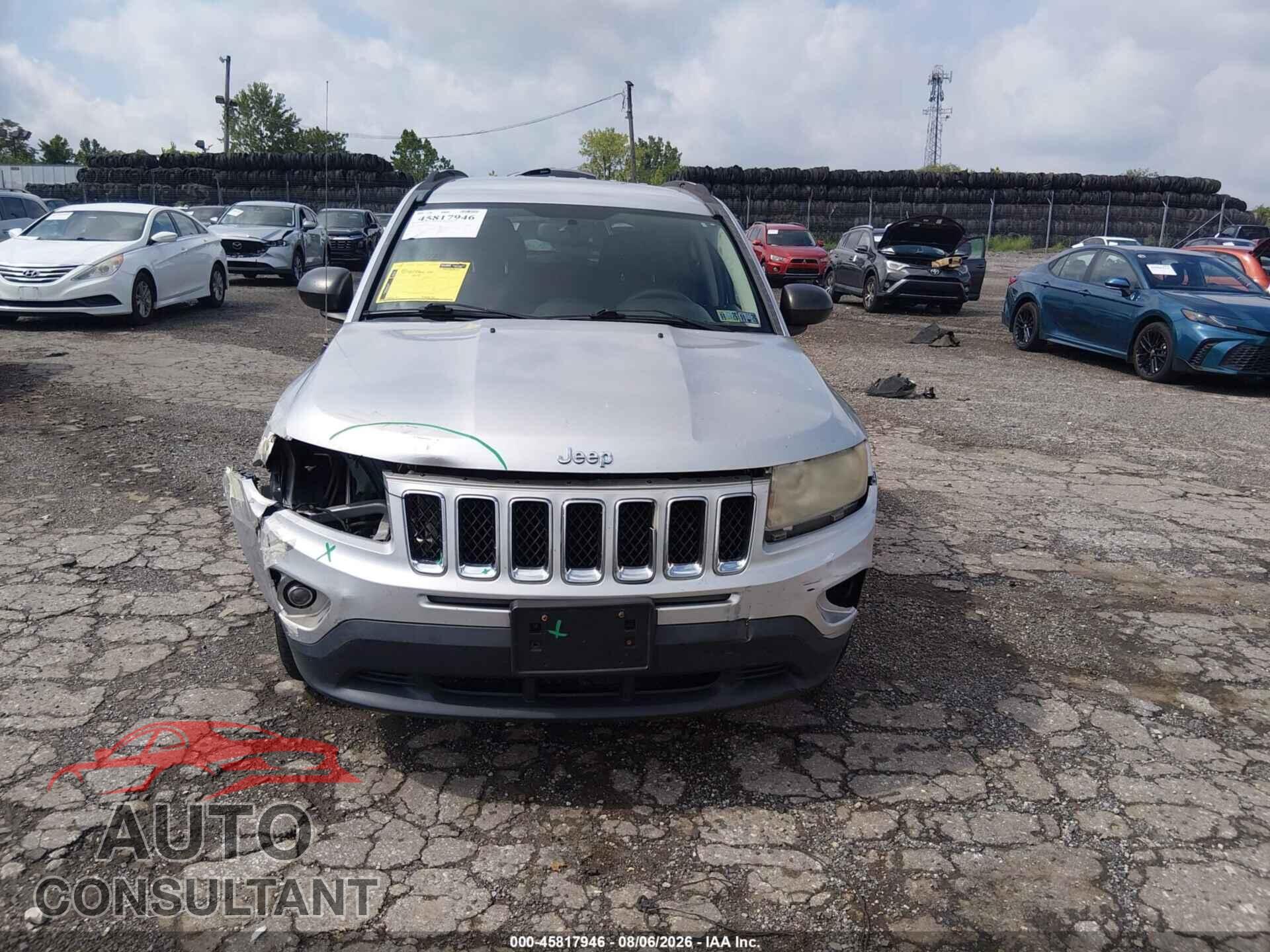 JEEP COMPASS 2012 - 1C4NJDBB8CD566865