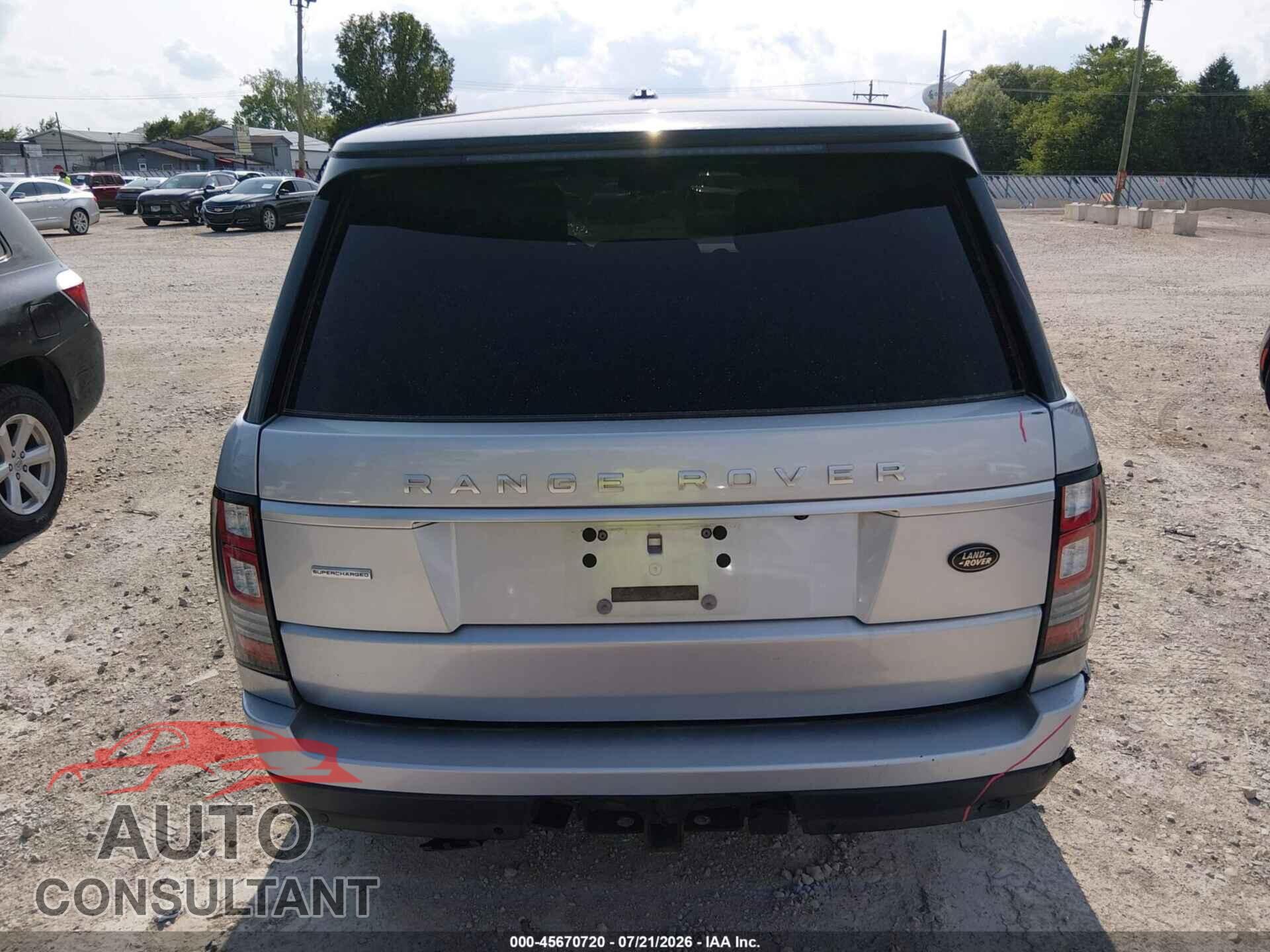 LAND ROVER RANGE ROVER 2013 - SALGS2EF3DA114441