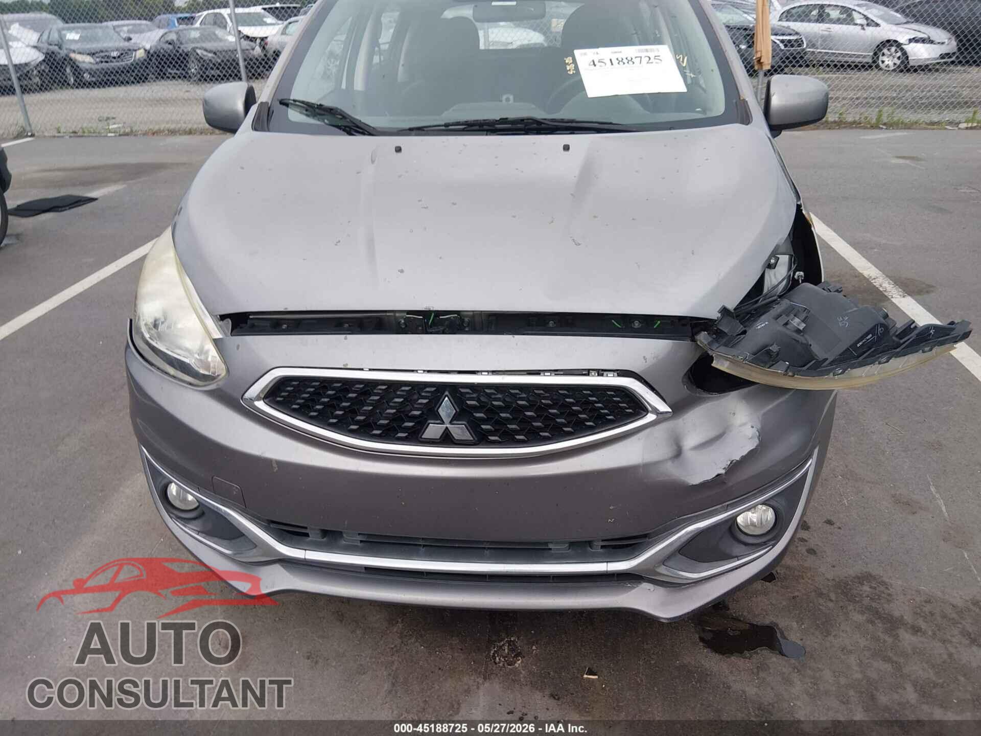MITSUBISHI MIRAGE 2017 - ML32A3HJ2HH010260