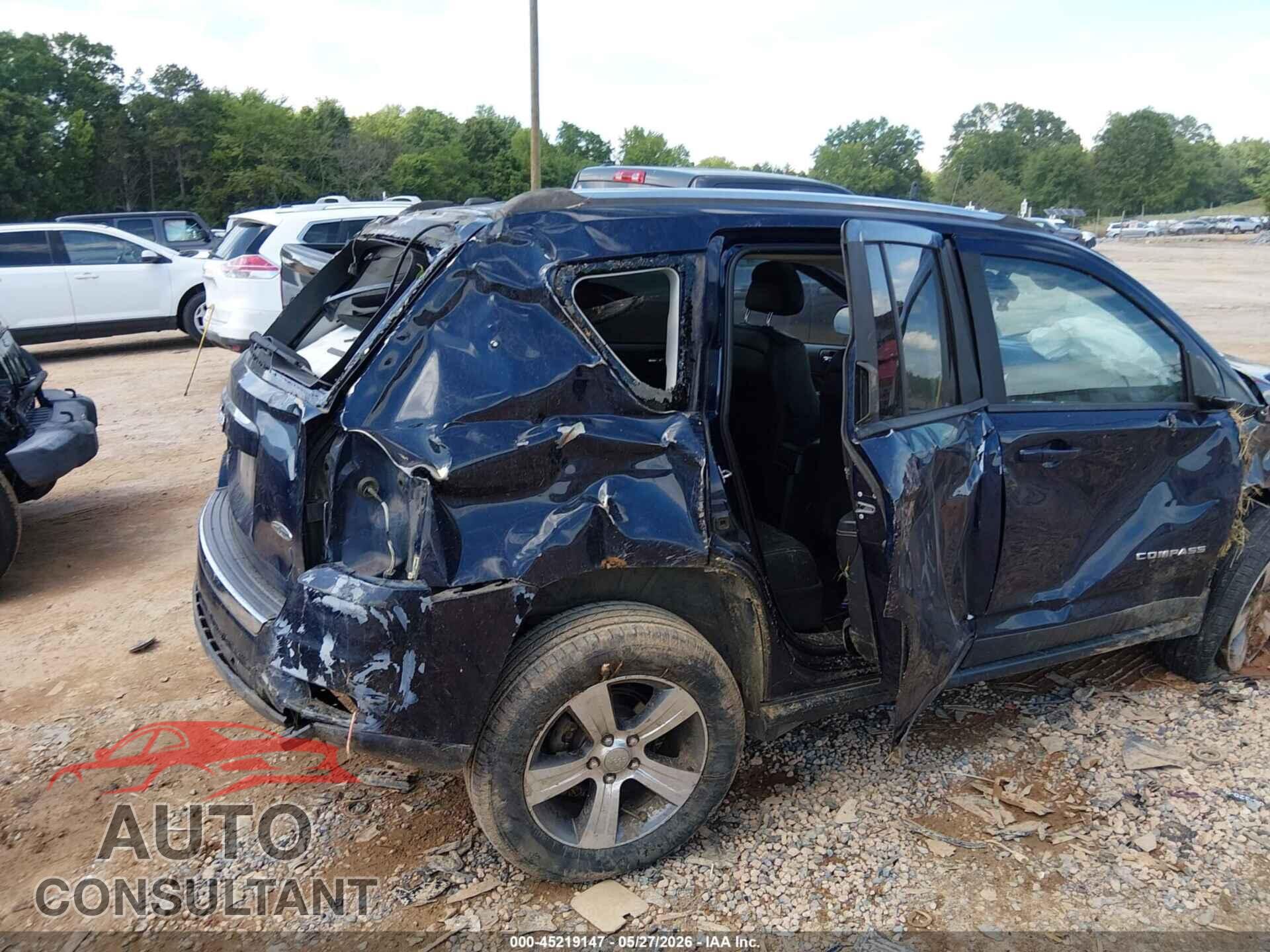 JEEP COMPASS 2017 - 1C4NJDEB0HD126948