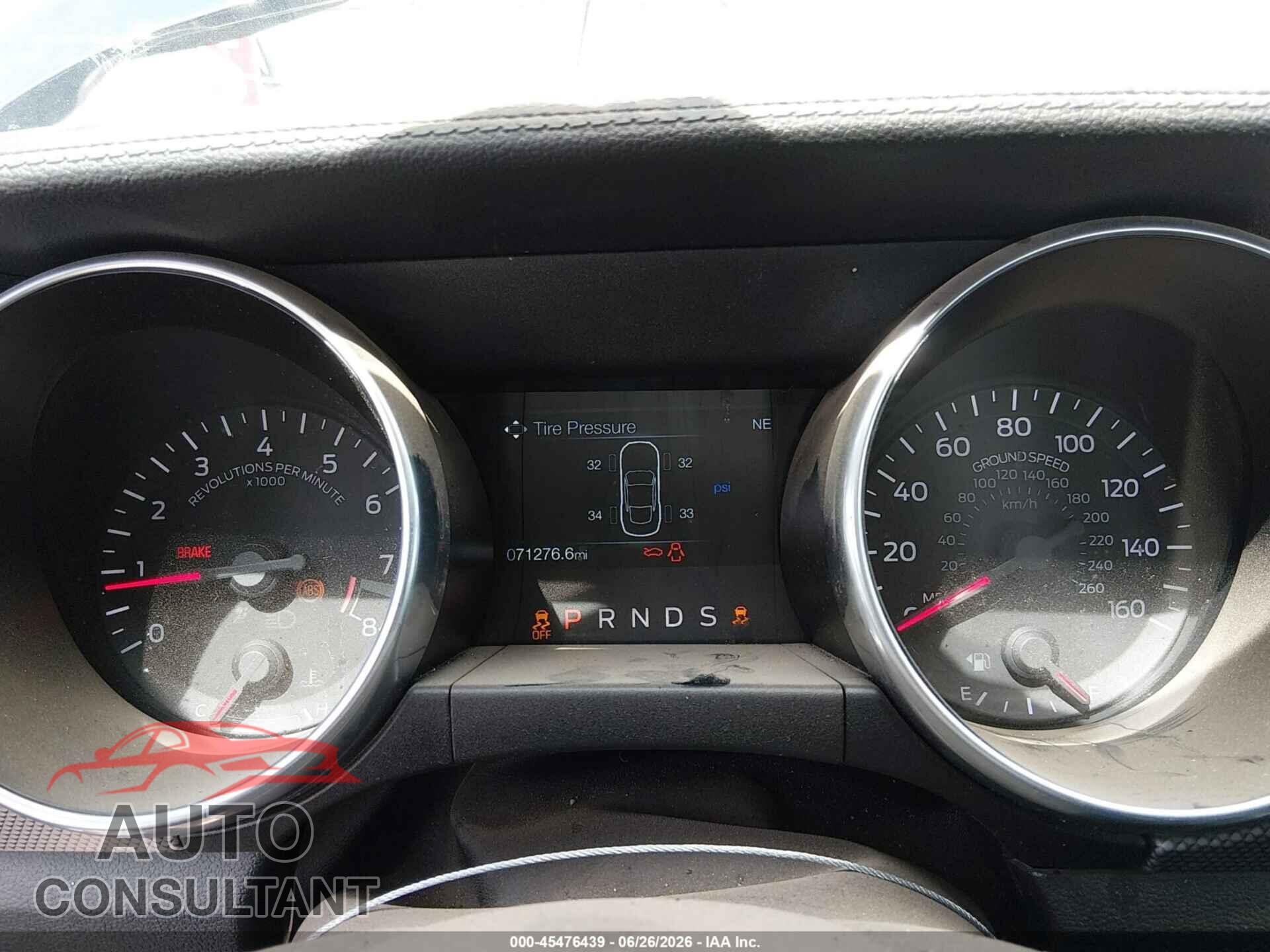 FORD MUSTANG 2018 - 1FA6P8CF4J5108359