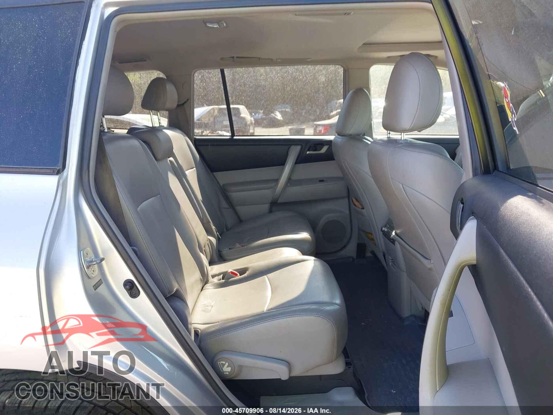 TOYOTA HIGHLANDER 2013 - 5TDBK3EH8DS197683