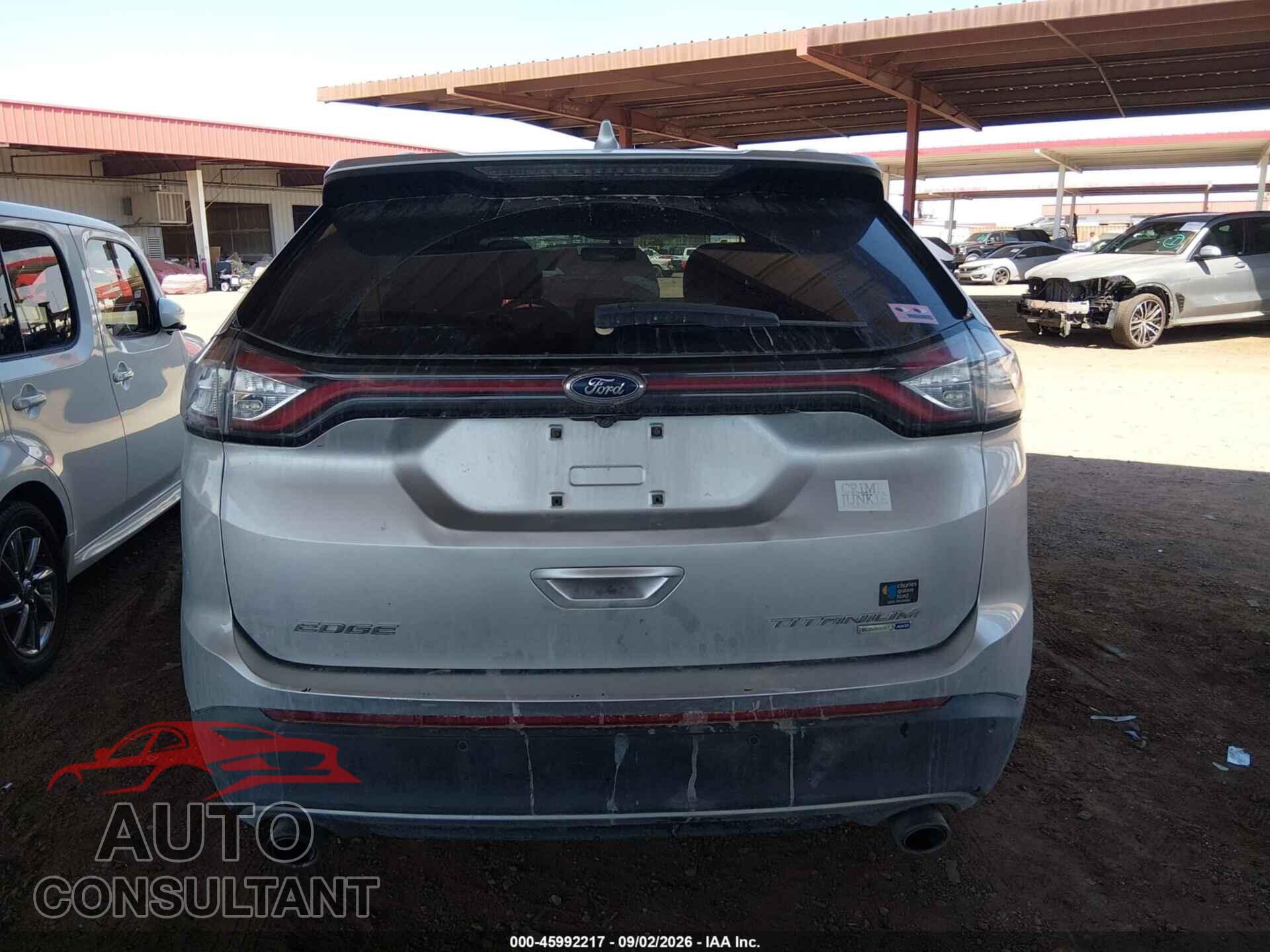 FORD EDGE 2015 - 2FMTK4K98FBB22859