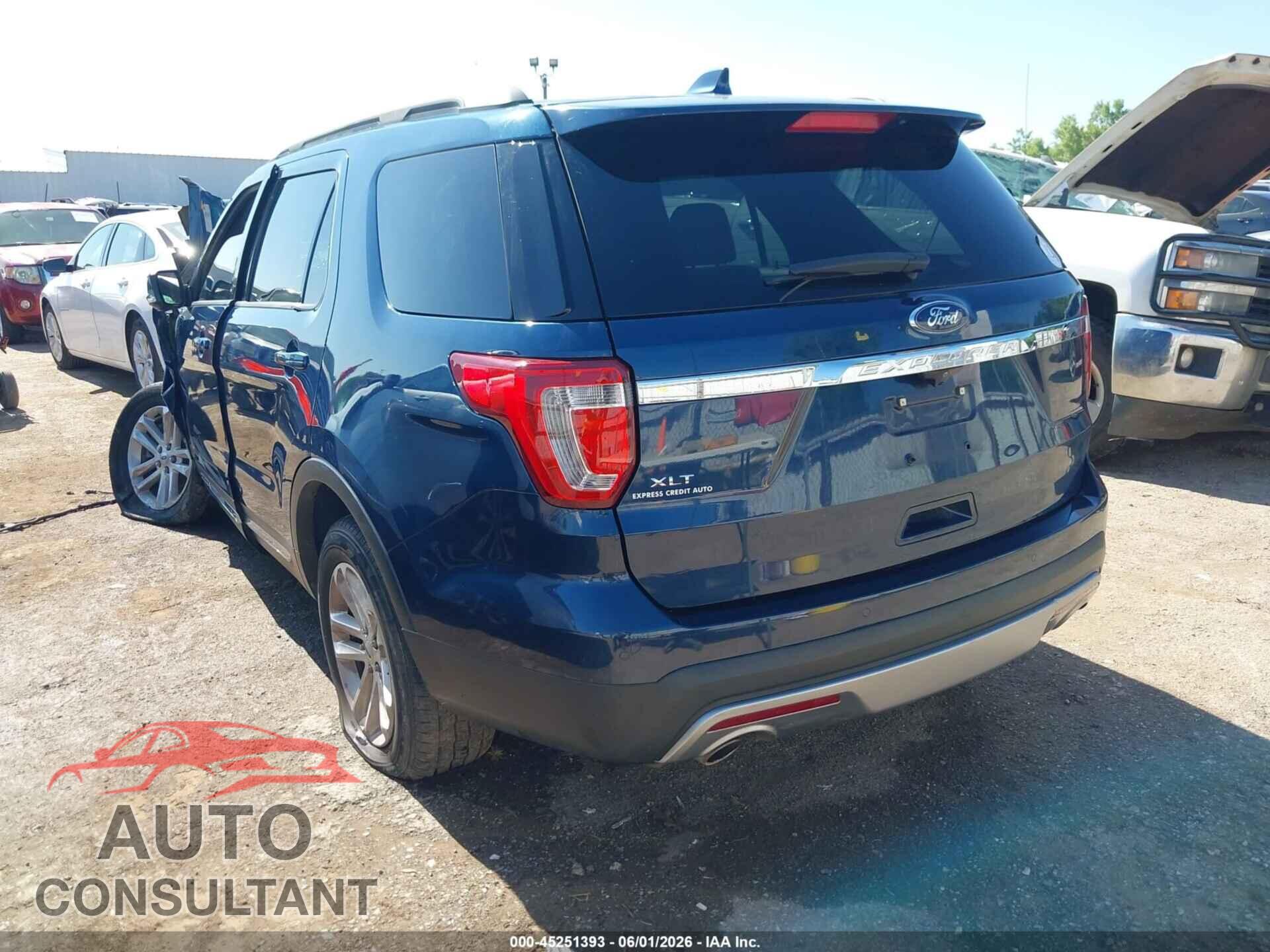 FORD EXPLORER 2017 - 1FM5K7D84HGB39183