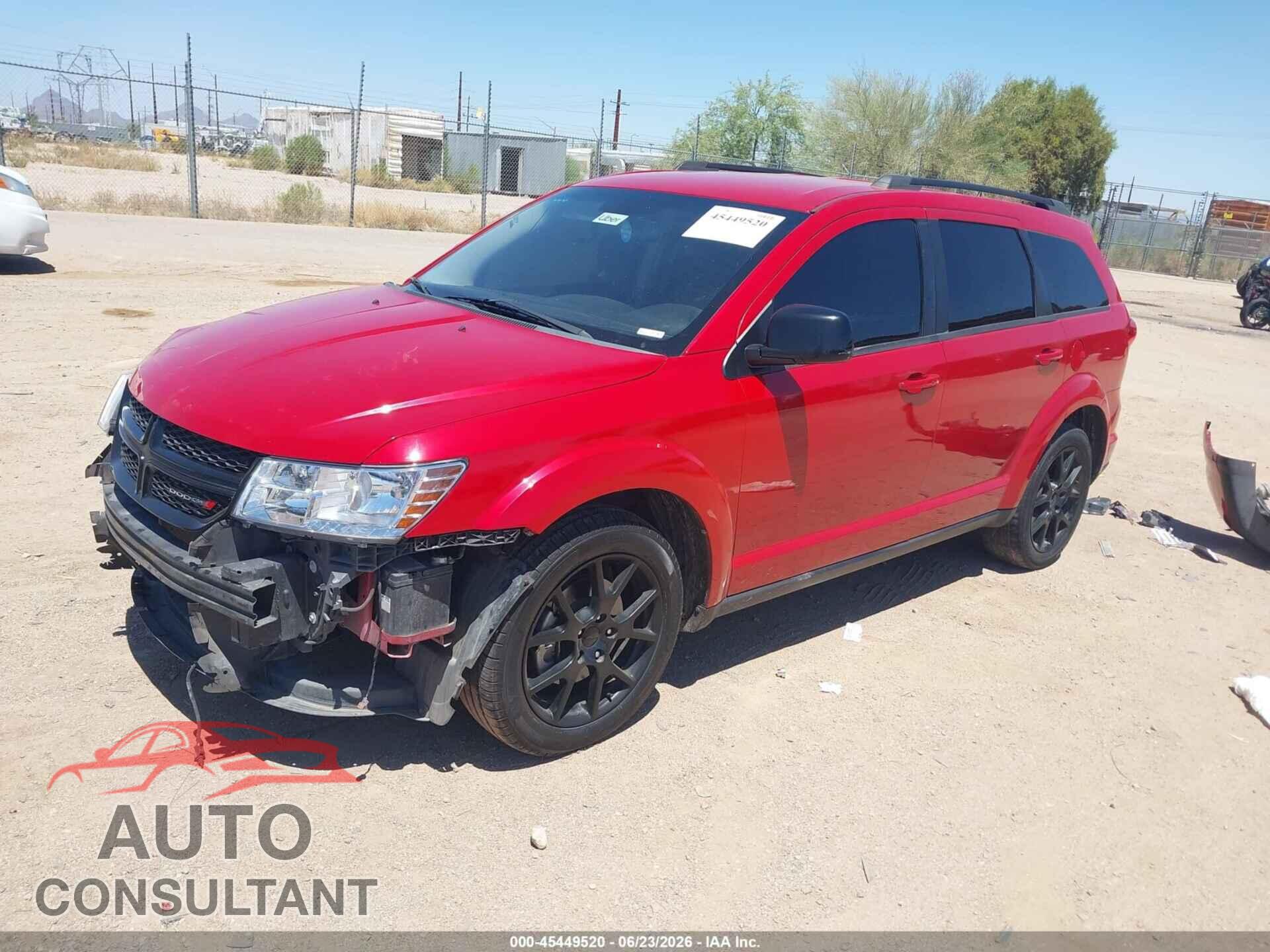 DODGE JOURNEY 2016 - 3C4PDCBB0GT246787