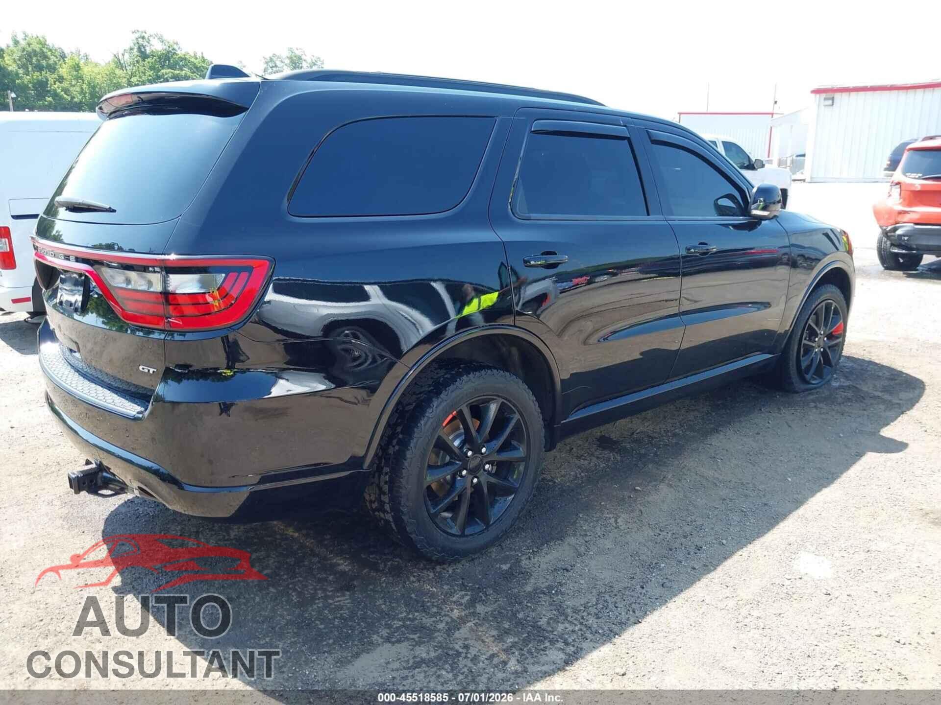 DODGE DURANGO 2017 - 1C4RDJDG9HC834108
