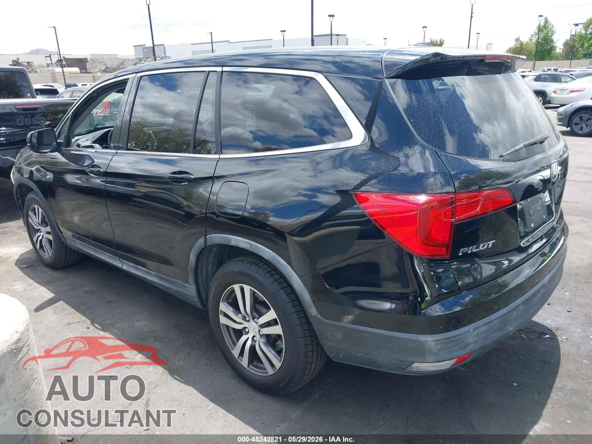 HONDA PILOT 2016 - 5FNYF5H39GB036620