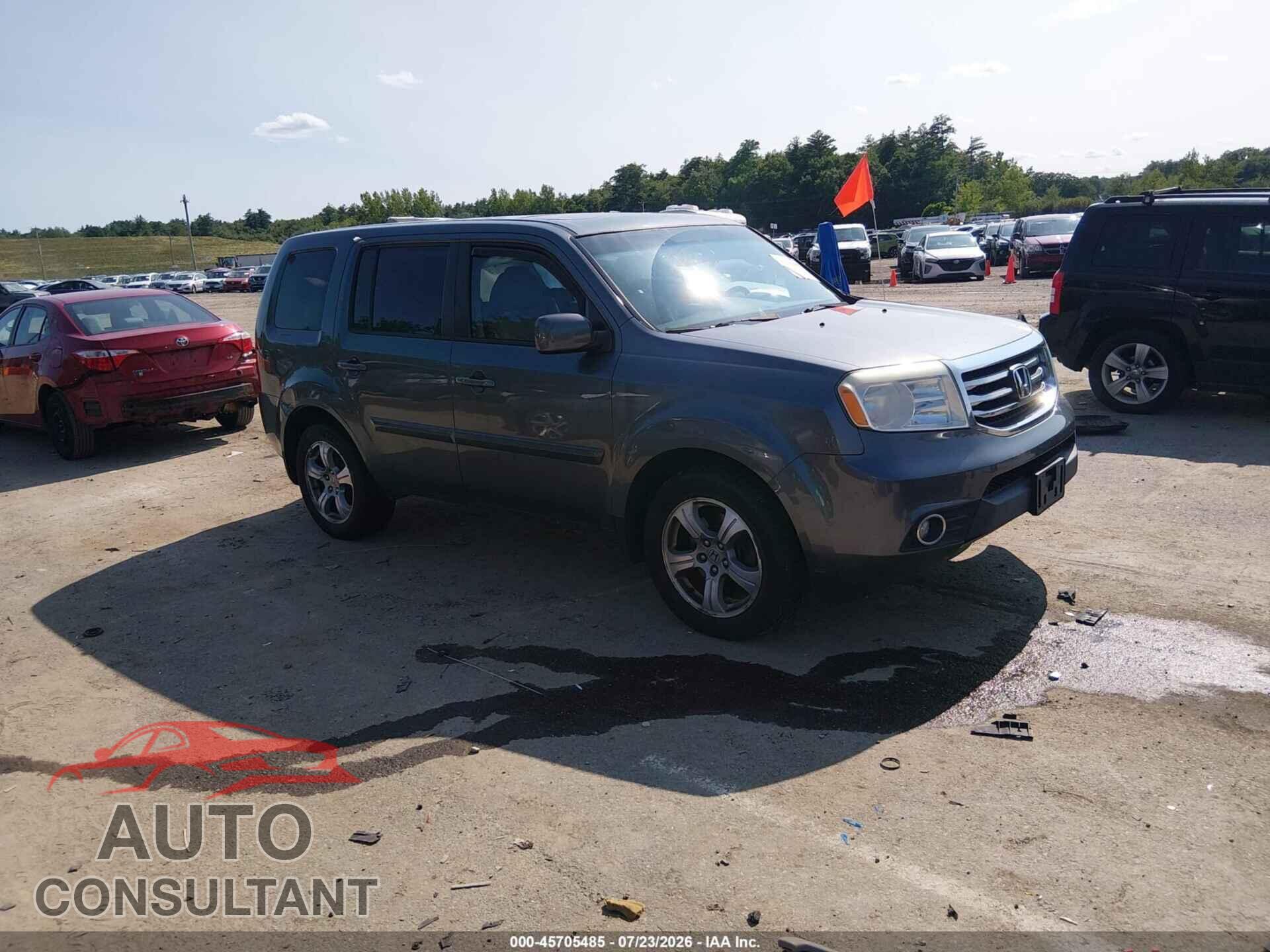 HONDA PILOT 2013 - 5FNYF4H58DB073889