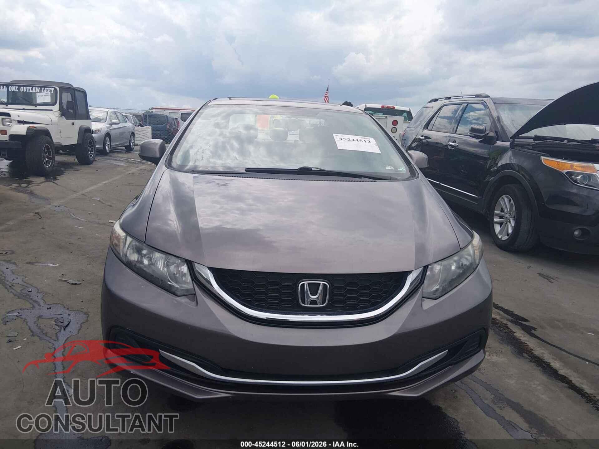 HONDA CIVIC 2013 - 19XFB2F8XDE032173