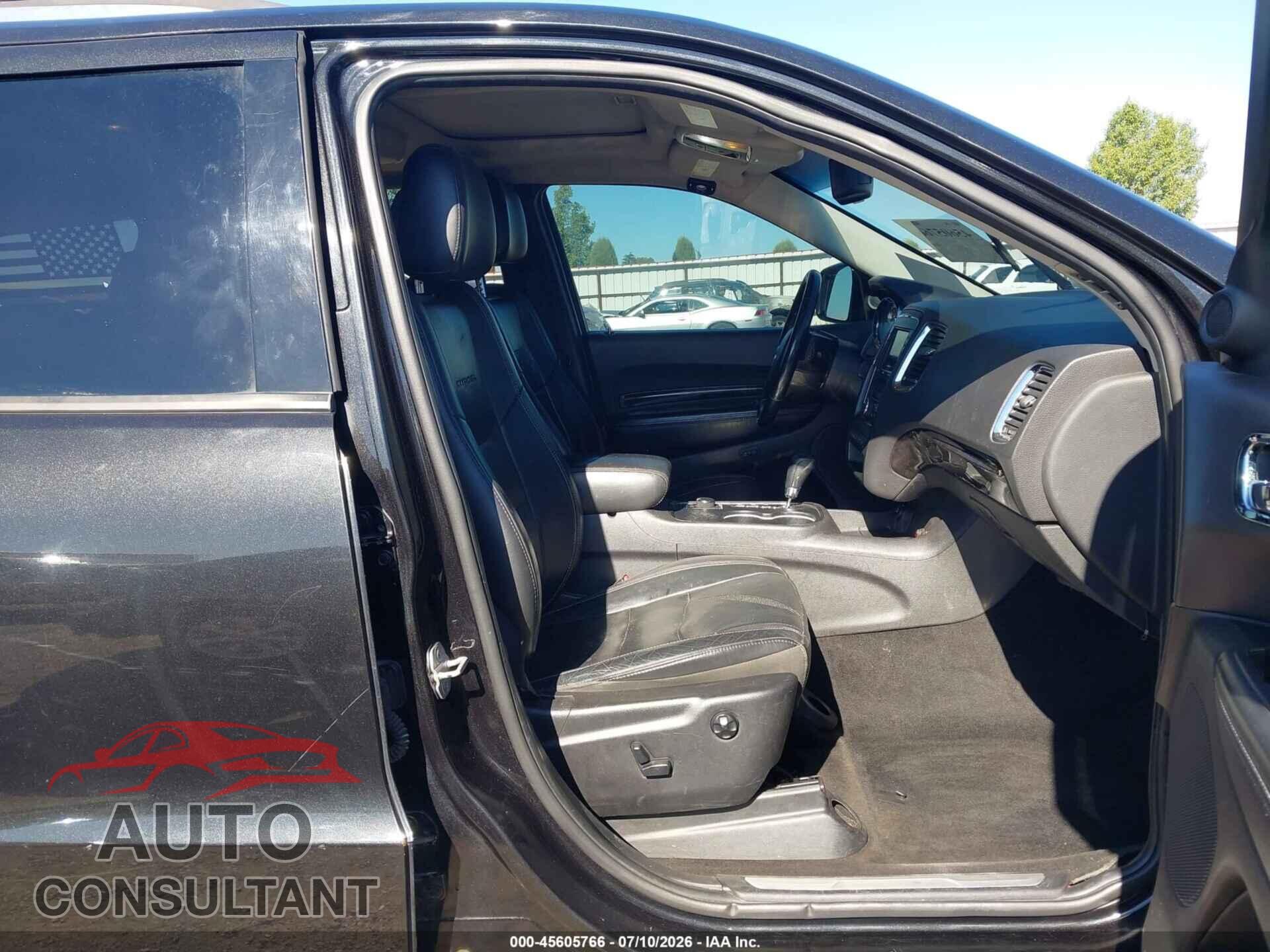 DODGE DURANGO 2011 - 1D4SE5GT9BC628103