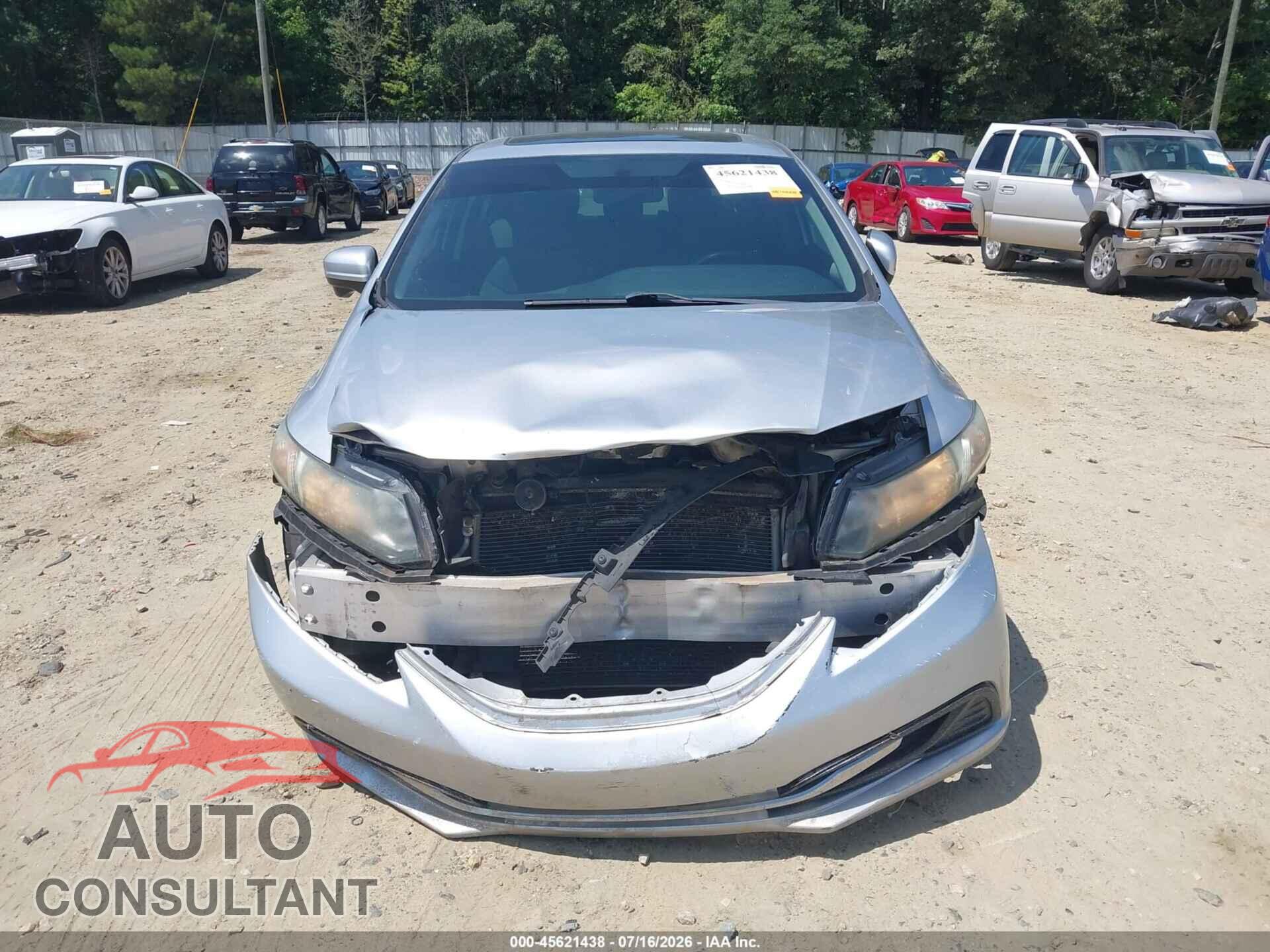 HONDA CIVIC 2014 - 19XFB2F8XEE272860