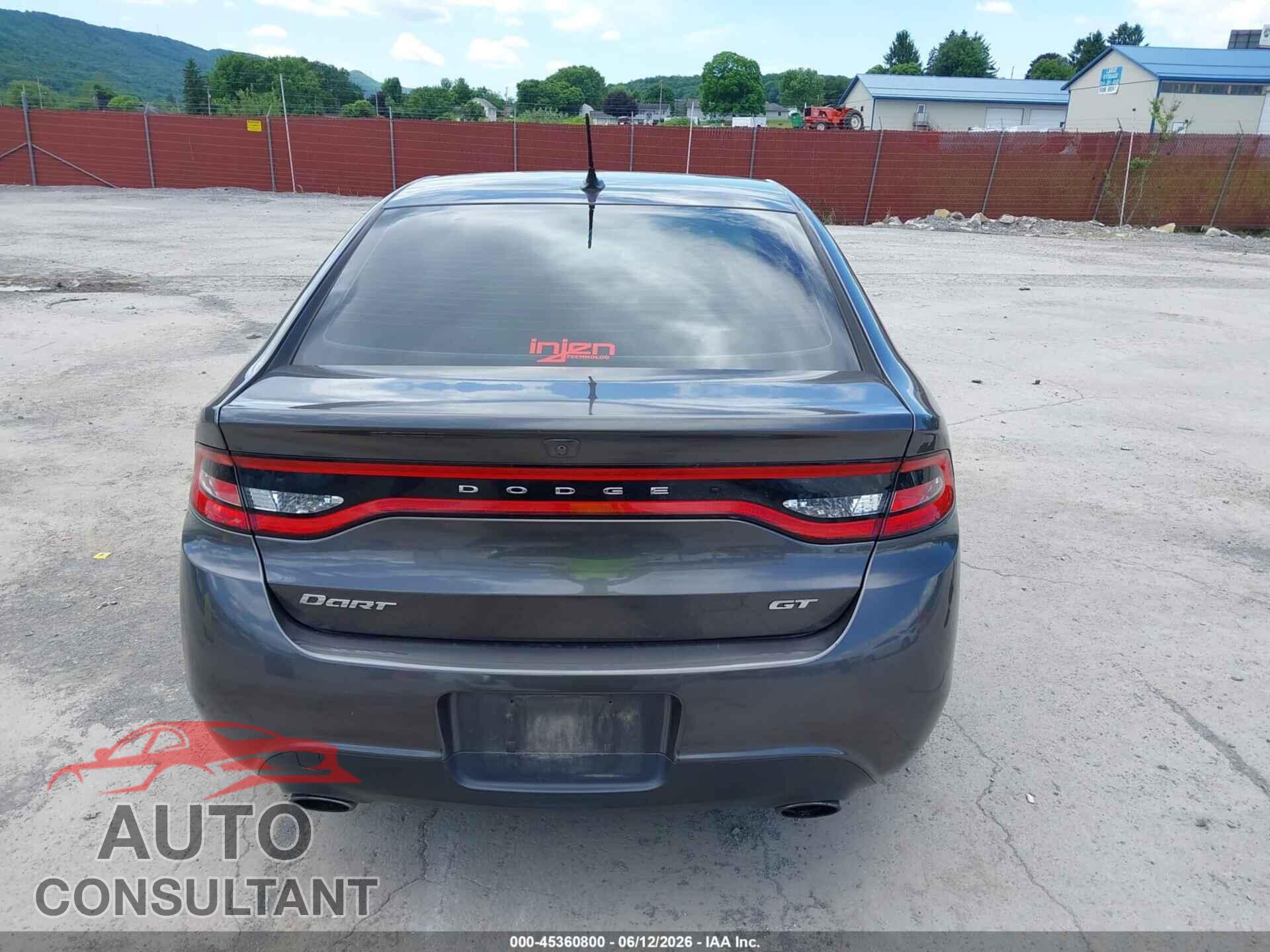 DODGE DART 2014 - 1C3CDFEB4ED919261