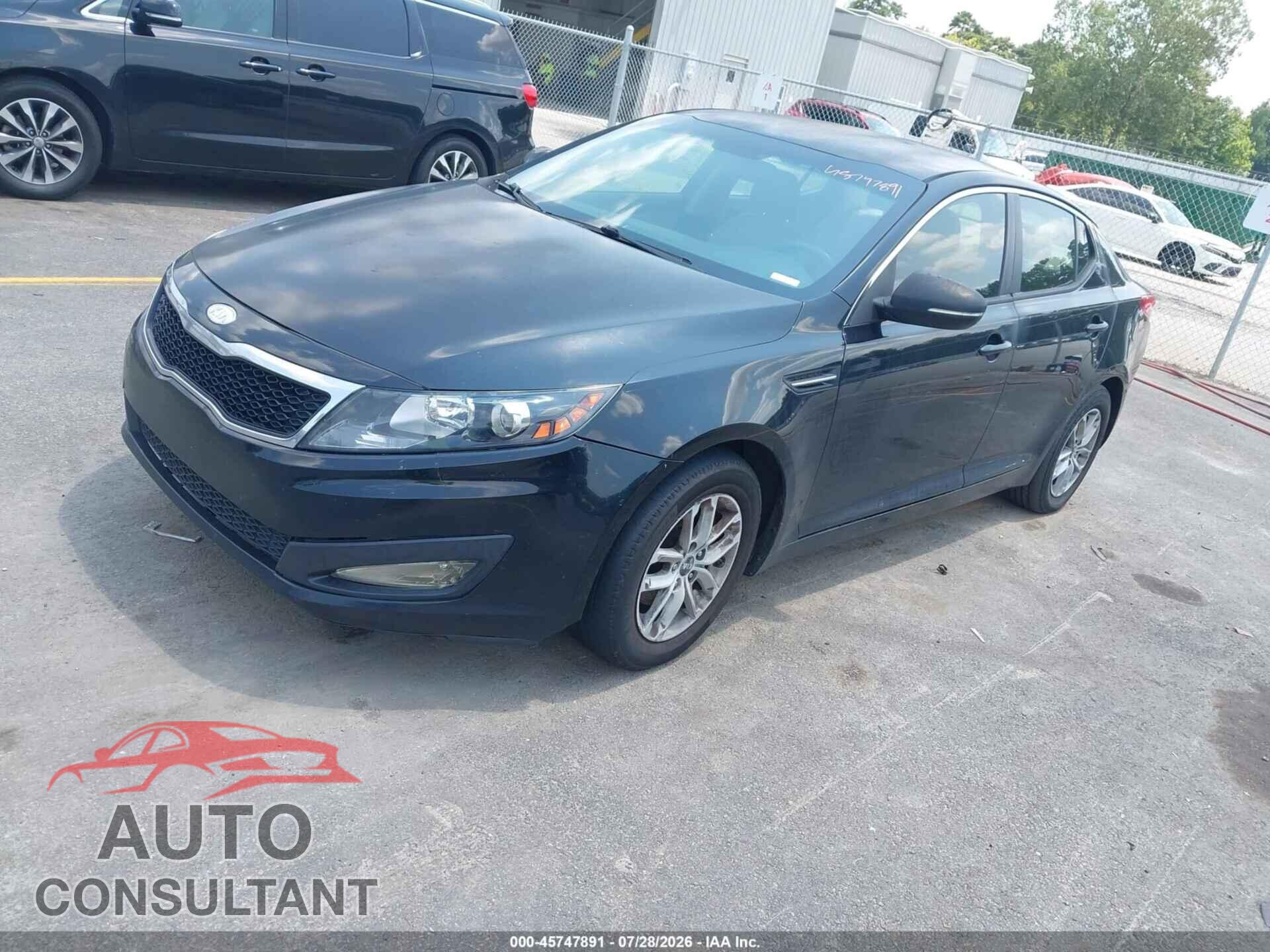 KIA OPTIMA 2011 - KNAGM4A72B5154203