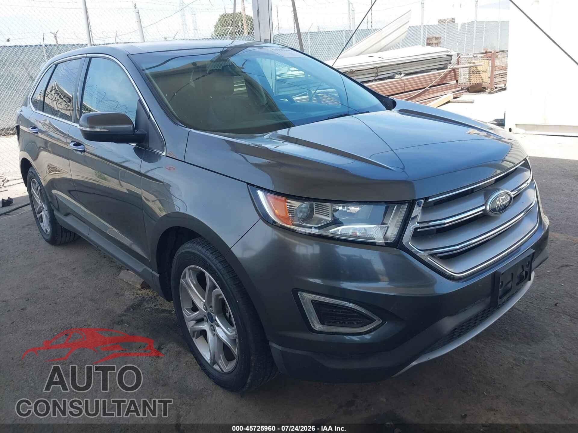 FORD EDGE 2015 - 2FMTK3K92FBC34535