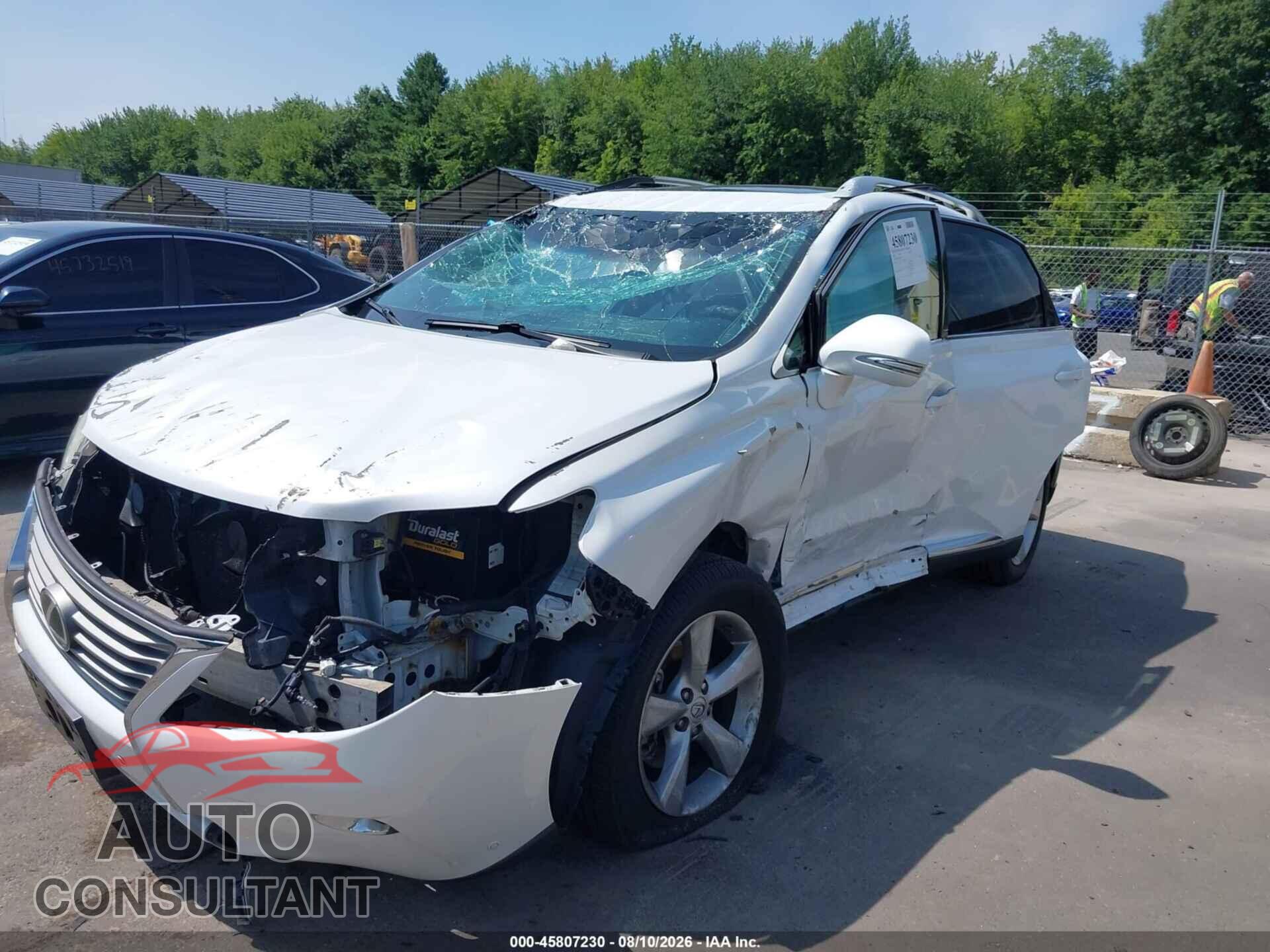 LEXUS RX 350 2014 - 2T2BK1BA6EC246025