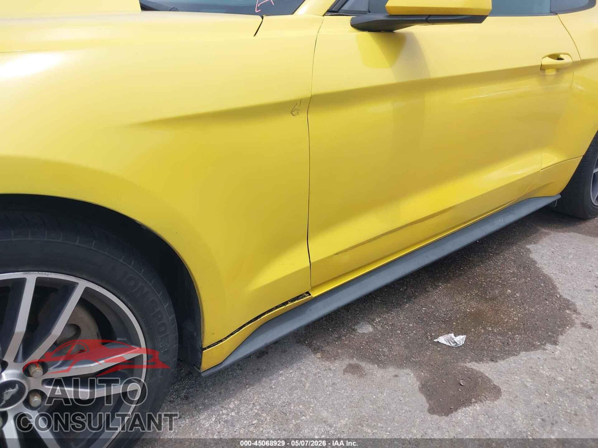 FORD MUSTANG 2016 - 1FA6P8TH0G5260164