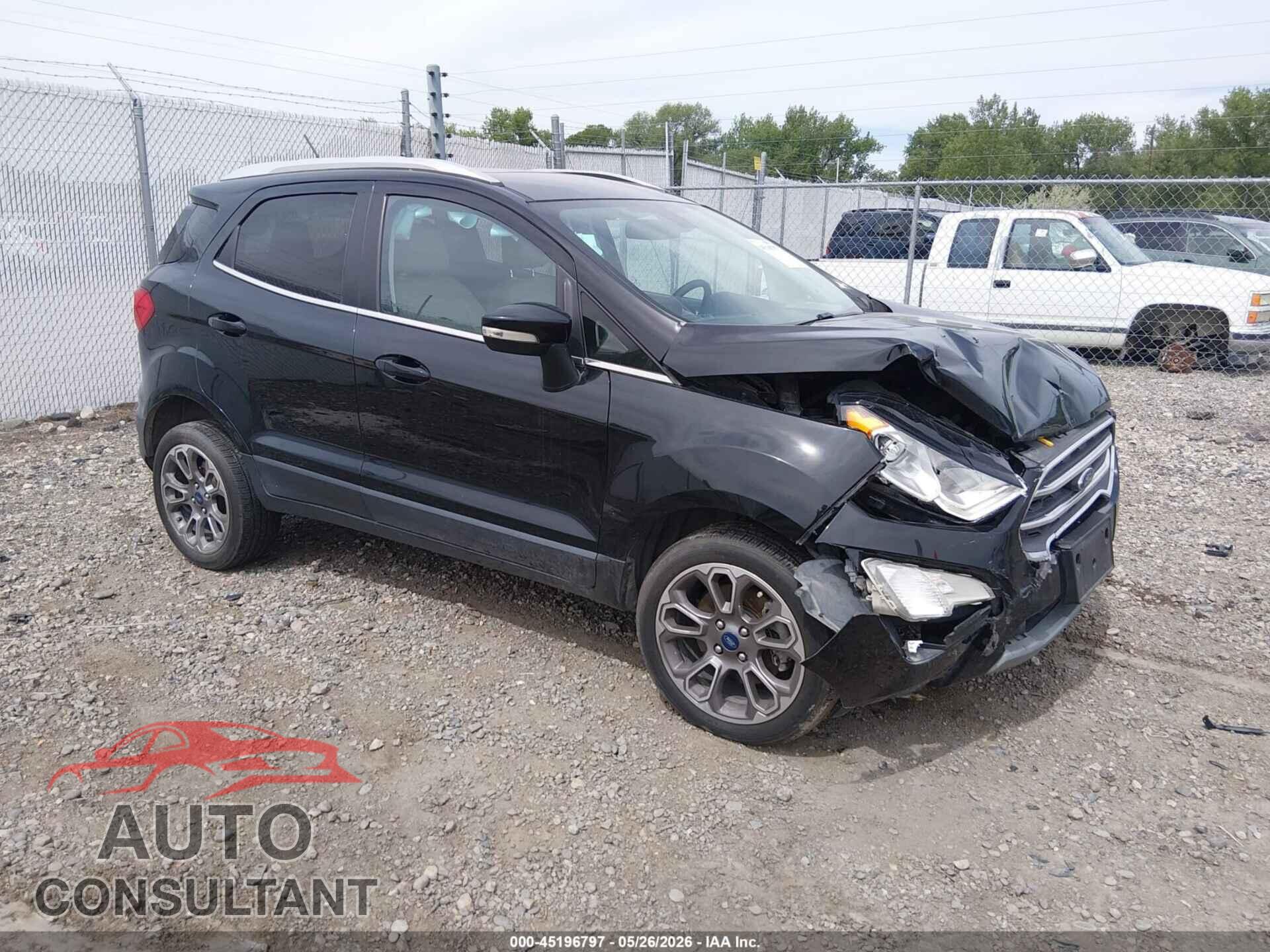 FORD ECOSPORT 2021 - MAJ6S3KL7MC402525
