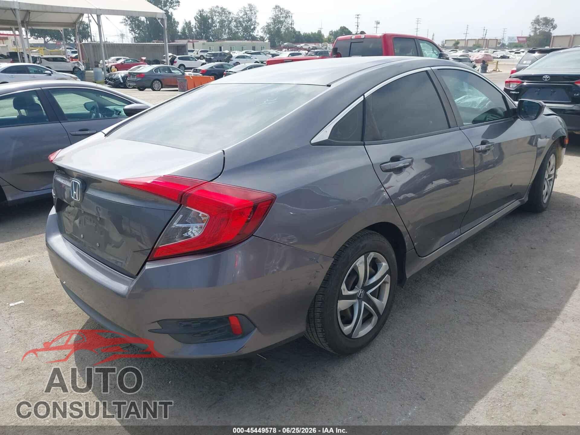 HONDA CIVIC 2017 - 19XFC2F56HE218981