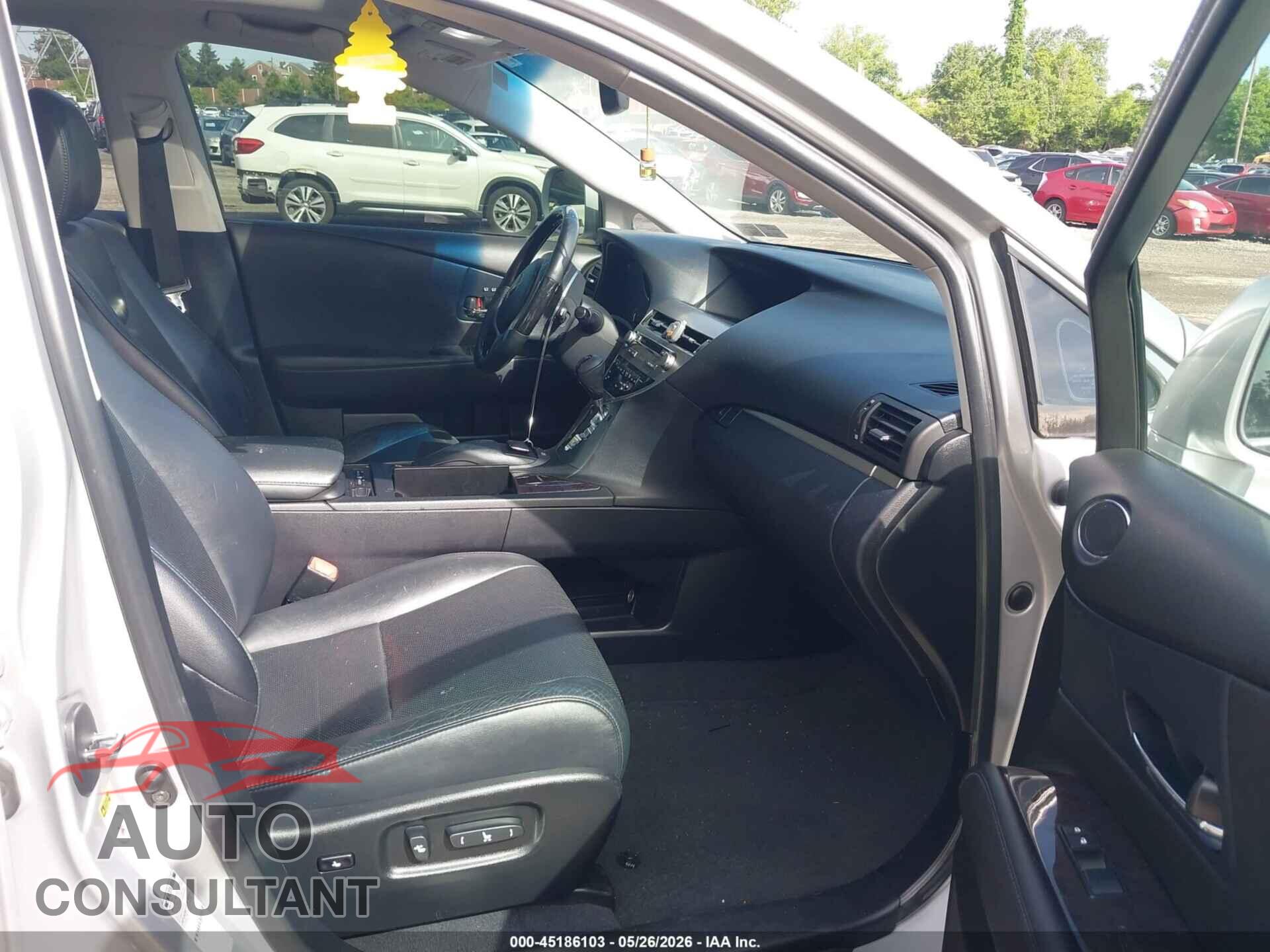 LEXUS RX 350 2013 - 2T2BK1BAXDC186605