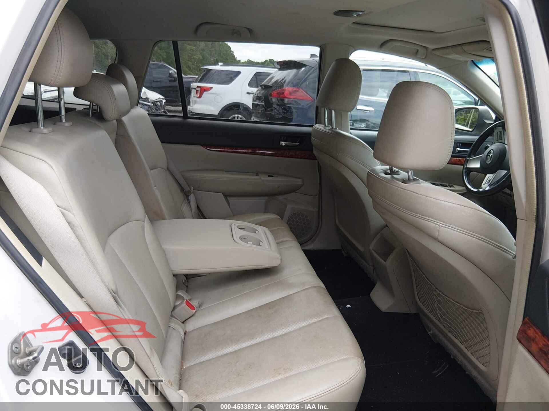 SUBARU OUTBACK 2010 - 4S4BRCKC8A3365402