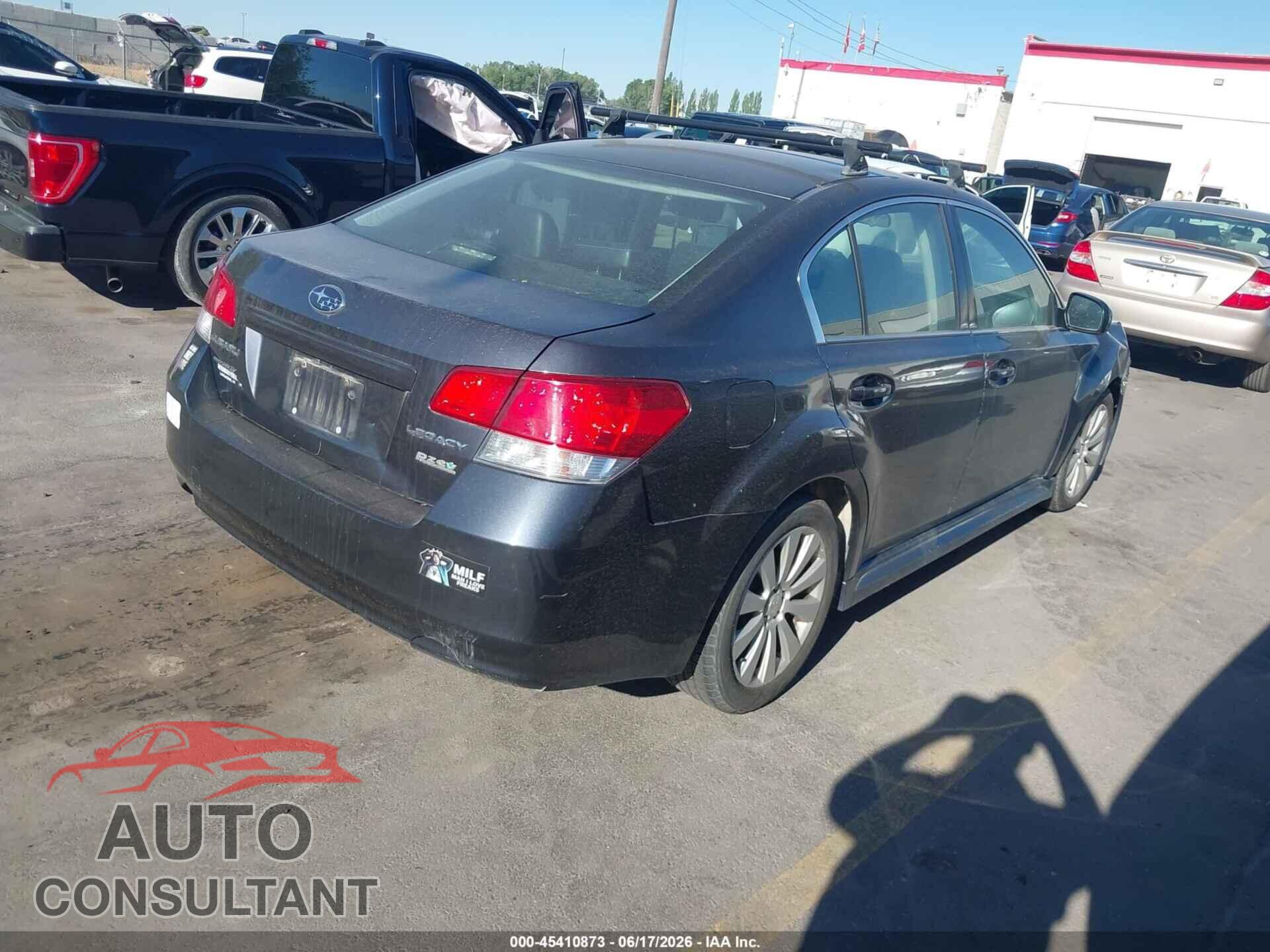 SUBARU LEGACY 2010 - 4S3BMBJ60A3238636