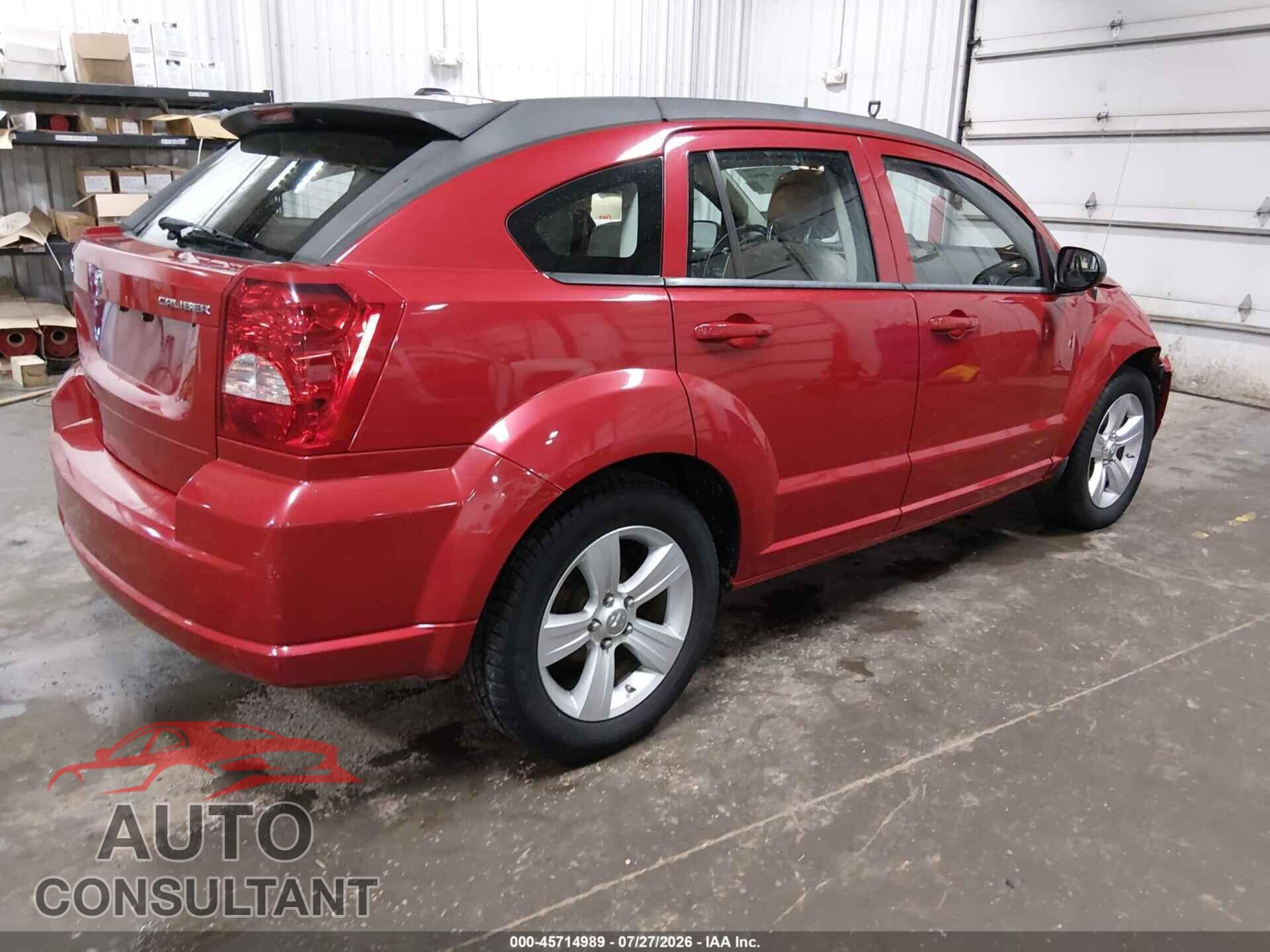 DODGE CALIBER 2012 - 1C3CDWDA1CD536366