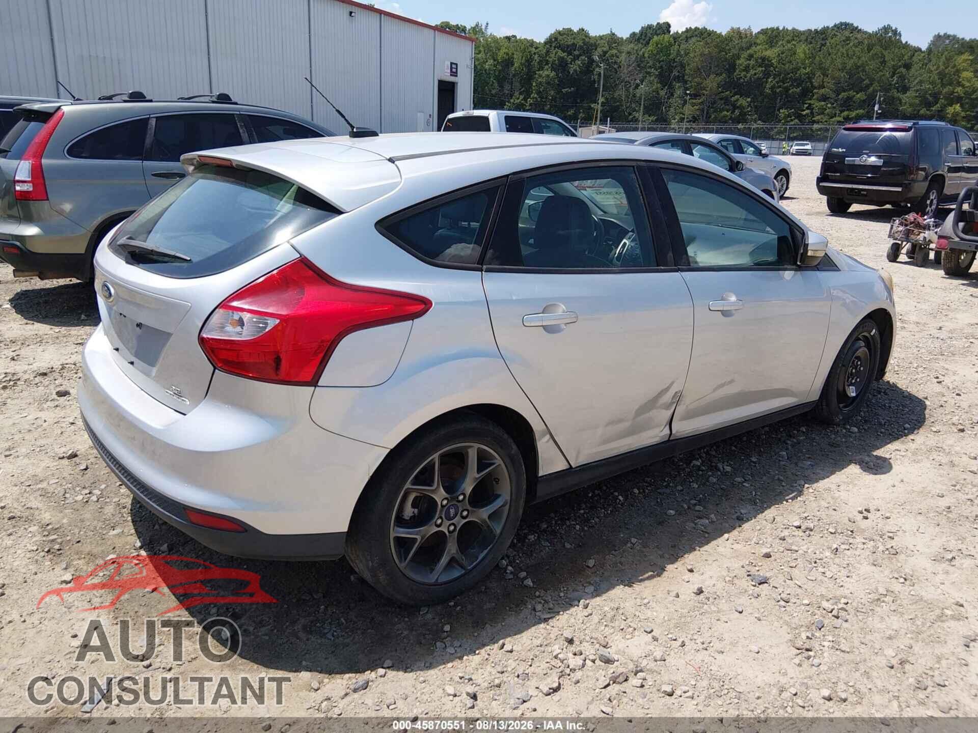 FORD FOCUS 2013 - 1FADP3K2XDL344278
