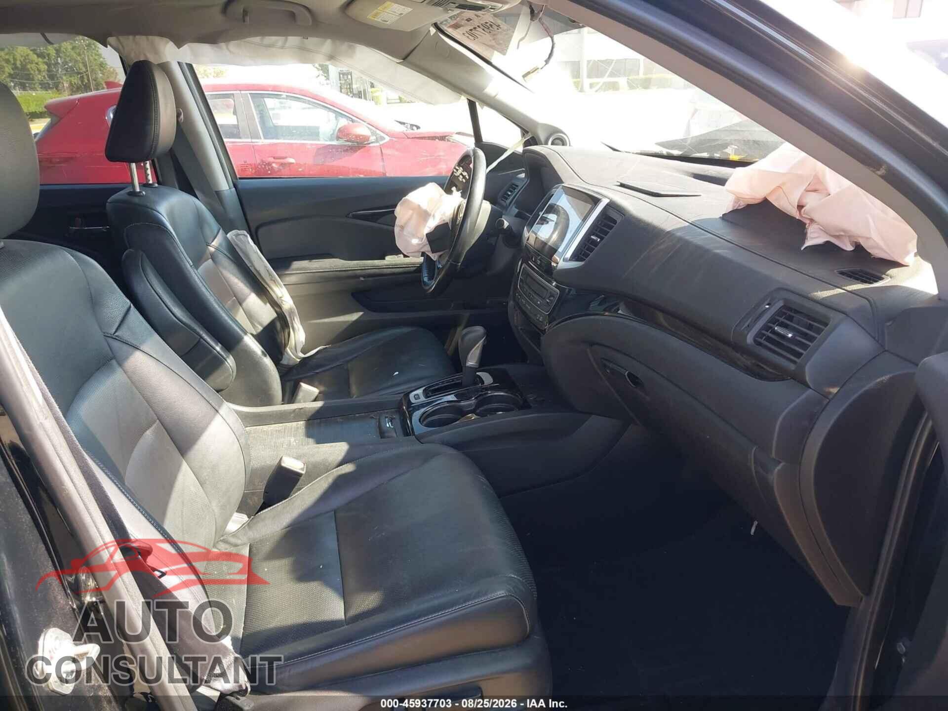 HONDA RIDGELINE 2017 - 5FPYK3F70HB002810