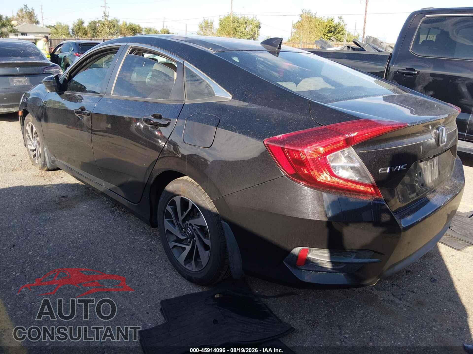 HONDA CIVIC 2017 - 19XFC2F78HE068566