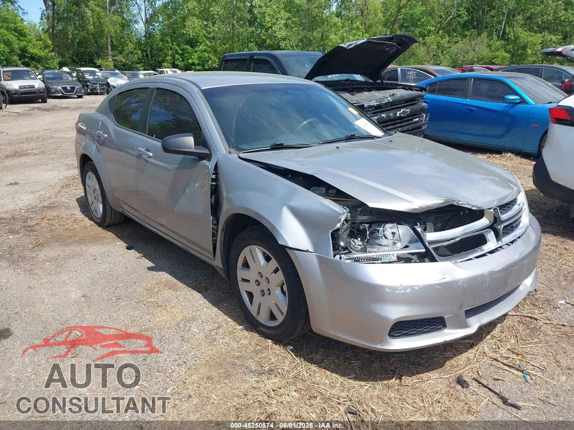 DODGE AVENGER 2014 - 1C3CDZAB1EN177760