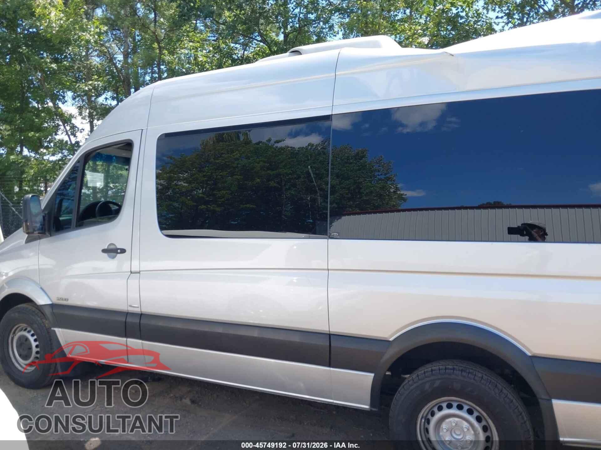 MERCEDES-BENZ SPRINTER 2500 2013 - WDZPE7CC8D5745005