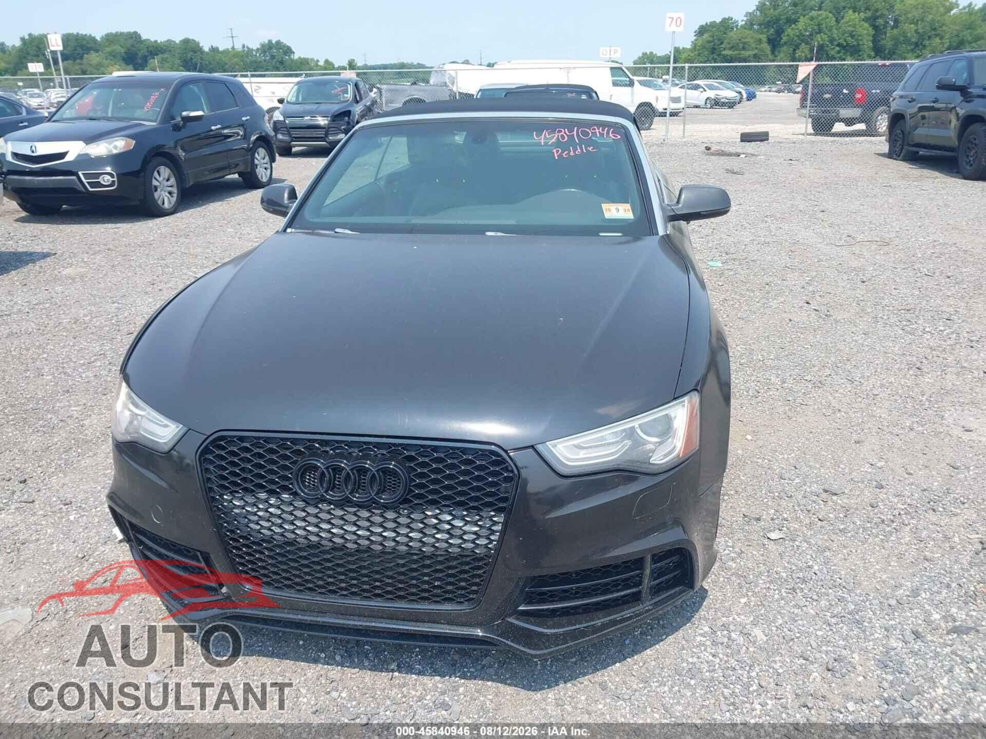 AUDI A5 2014 - WAUCFAFH2EN007294