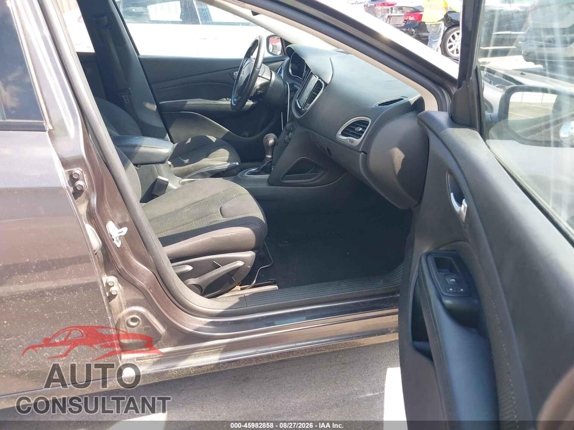 DODGE DART 2015 - 1C3CDFDH7FD213439