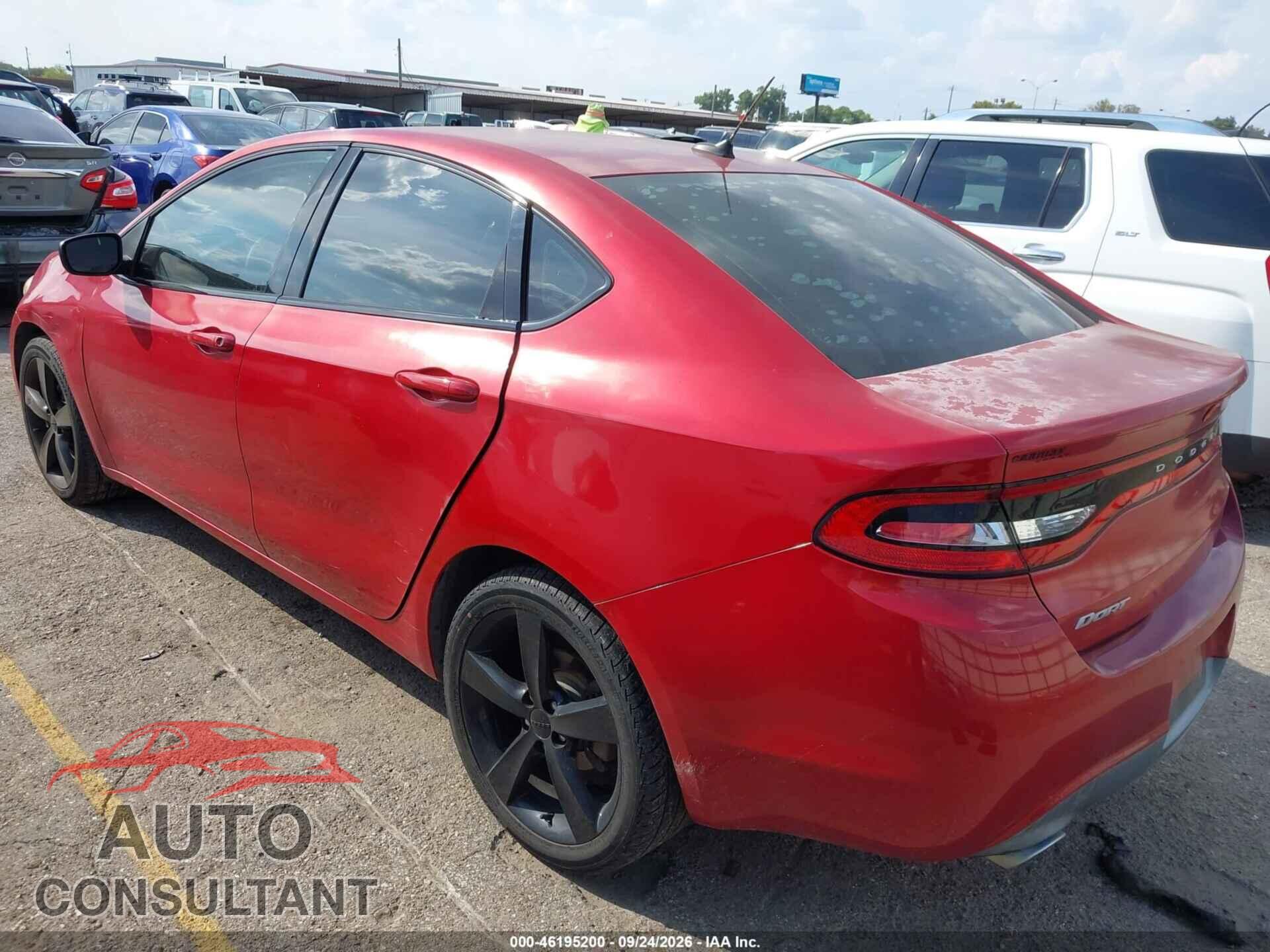 DODGE DART 2016 - 1C3CDFBB5GD578718