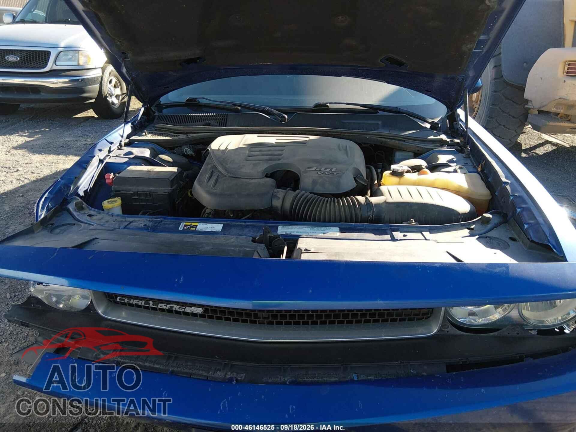 DODGE CHALLENGER 2012 - 2C3CDYAG1CH292371
